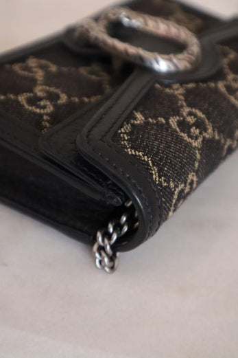 Gucci Black GG Dionysus WOC-Wallet Chain-Gucci-The Closet Egypt