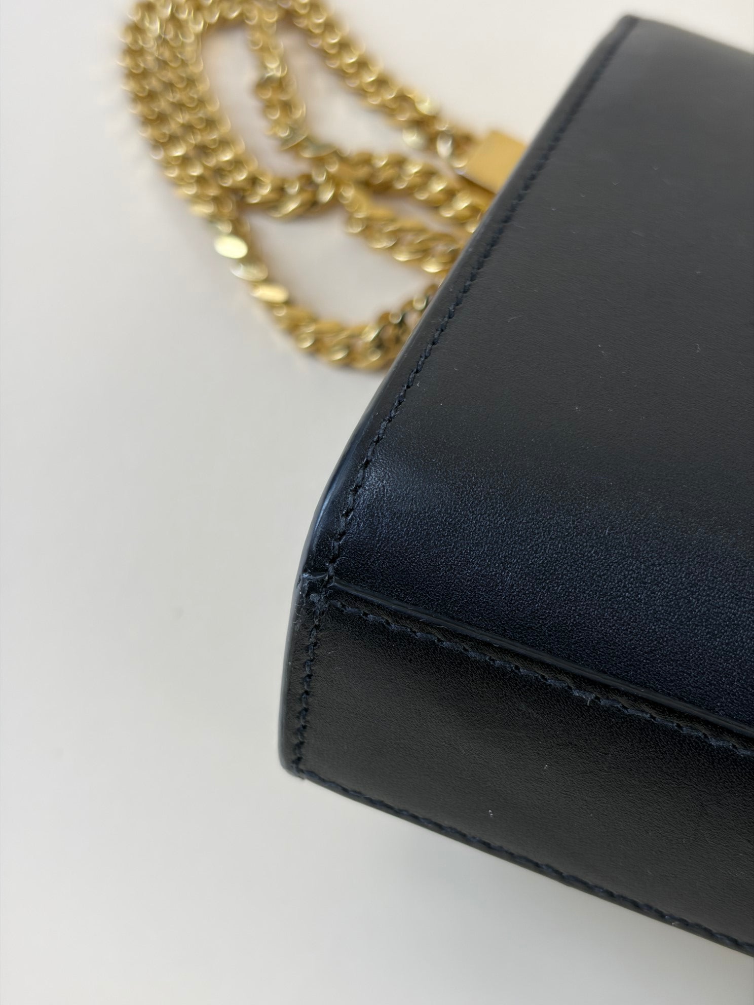 YSL Black Medium Kate Tassel Crossbody Bag
