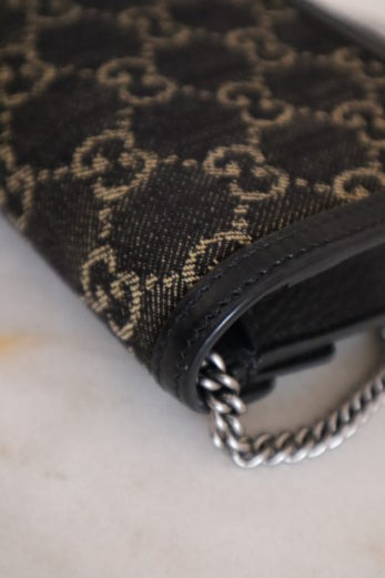 Gucci Black GG Dionysus WOC-Wallet Chain-Gucci-The Closet Egypt