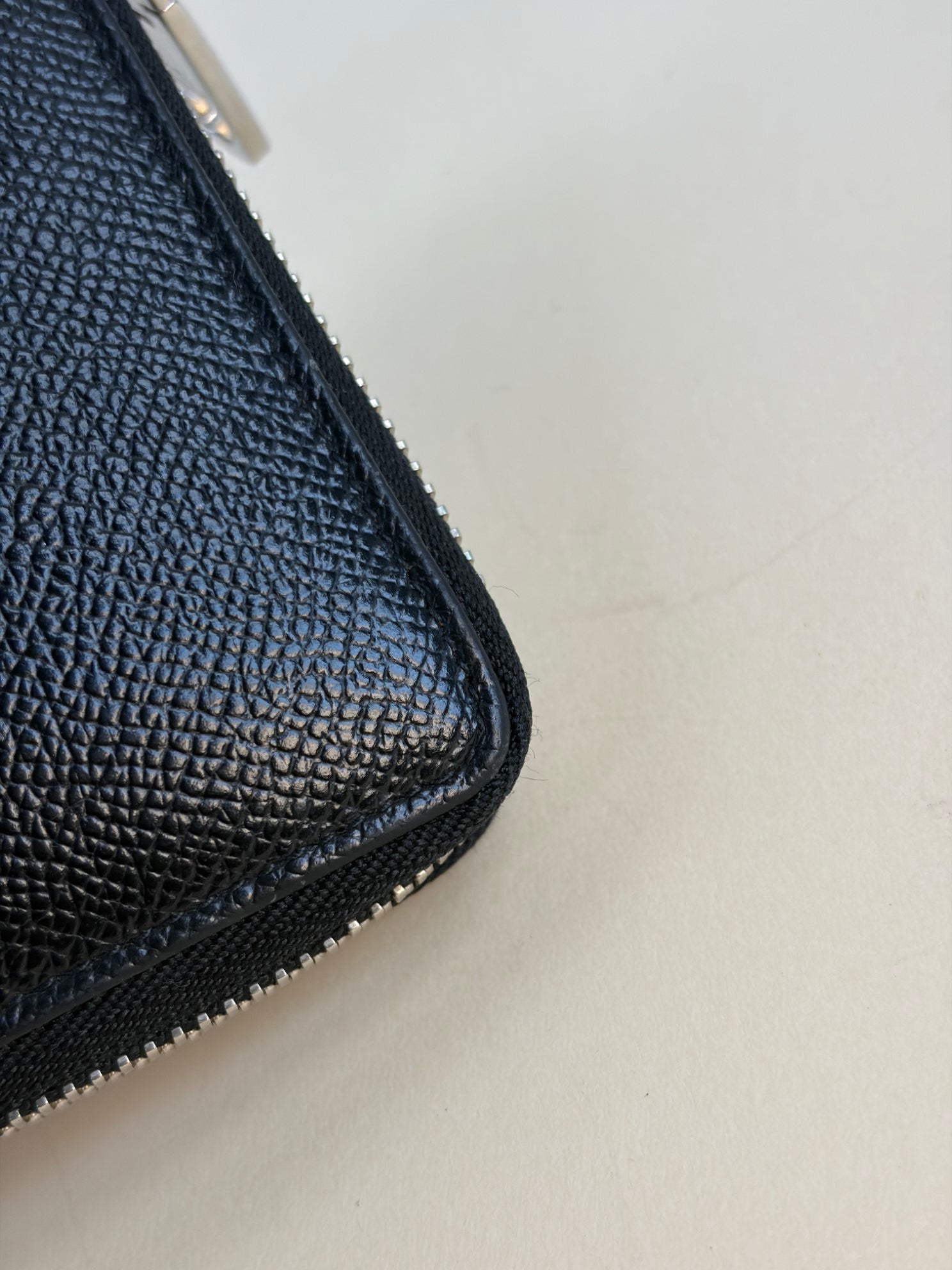 Dolce & Gabbana Black DG Magician Family Zip Around Wallet