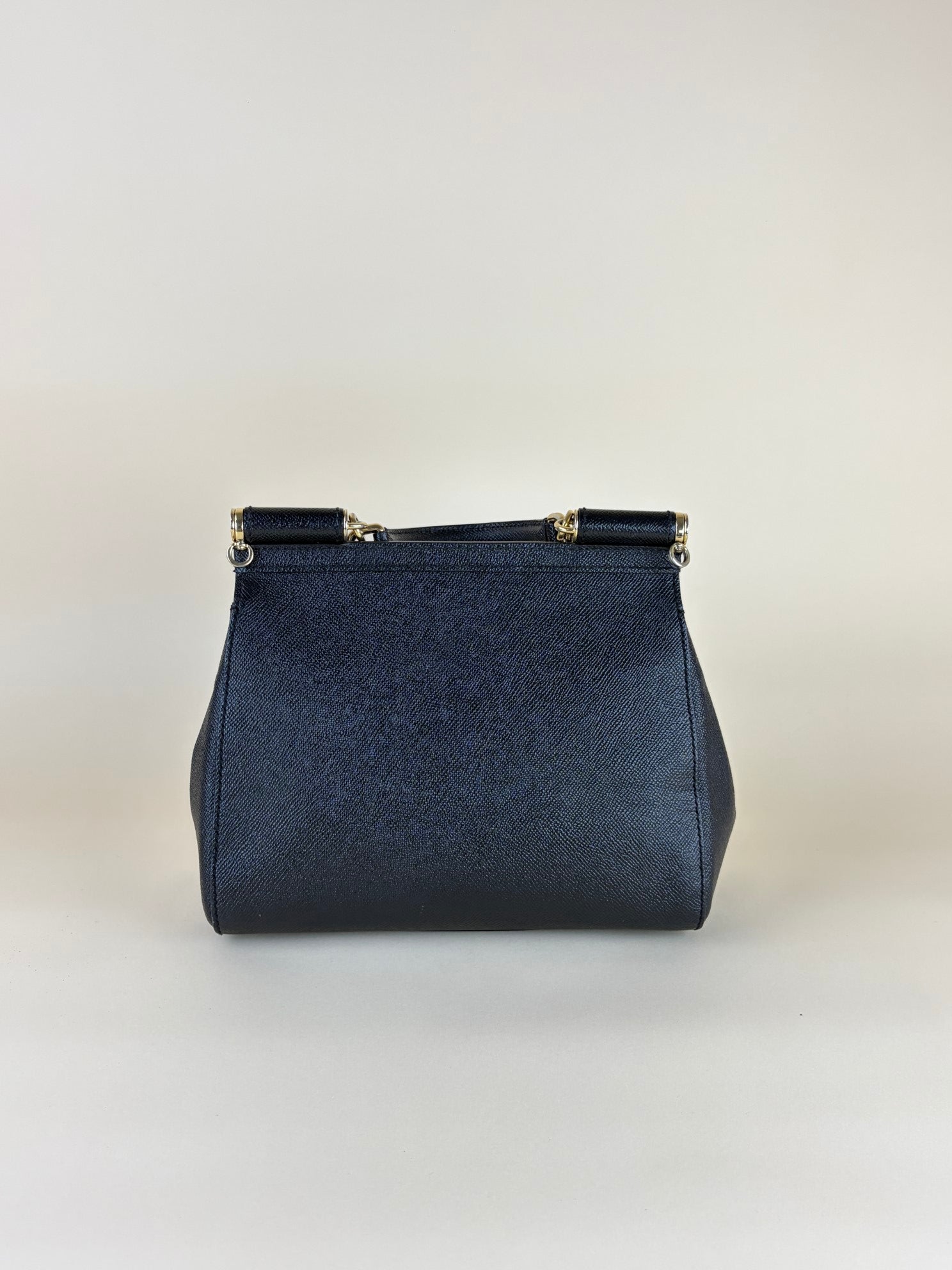 Dolce & Gabbana Black Sicily hand bag Medium Bag