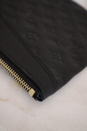 Louis Vuitton Black Monogram Empreinte Daily Pouch-Pouch-Louis Vuitton-The Closet Egypt