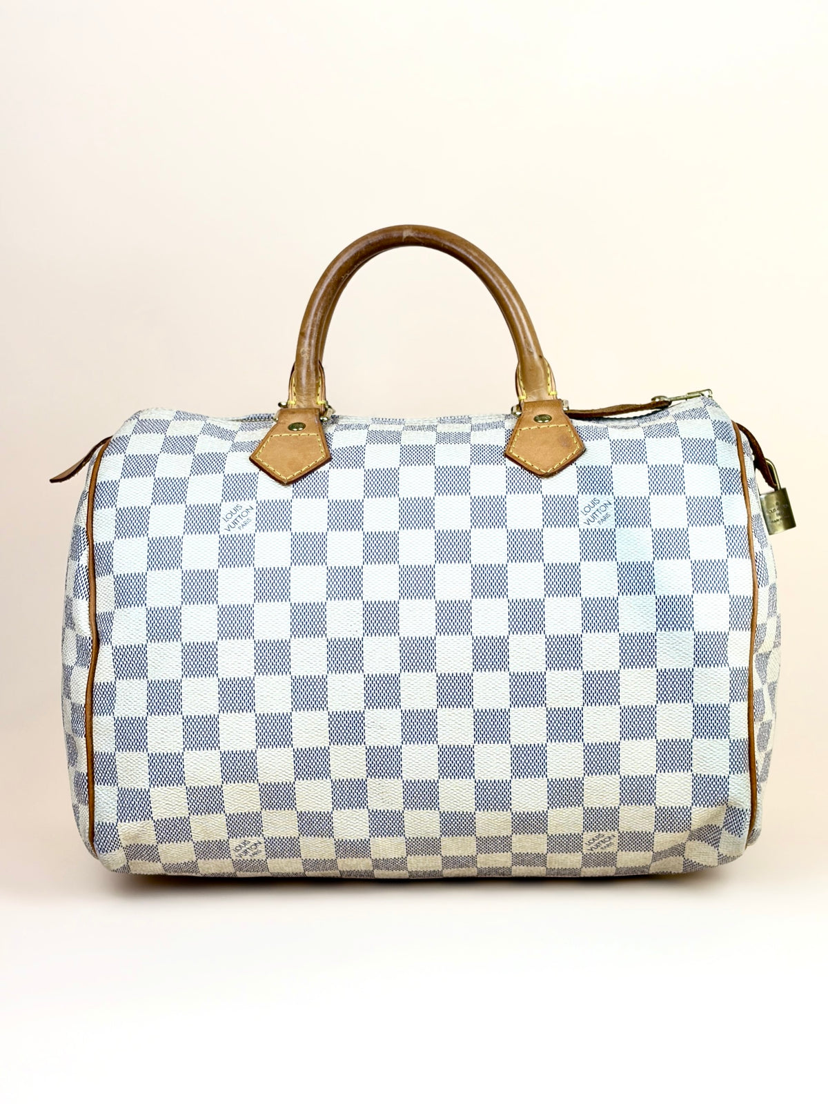 Louis Vuitton Damier Azur Speedy 30 Bag