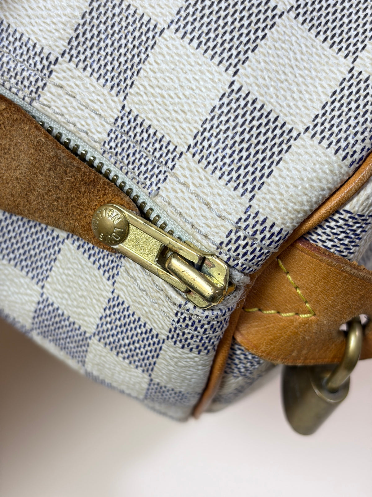 Louis Vuitton Damier Azur Speedy 30 Bag