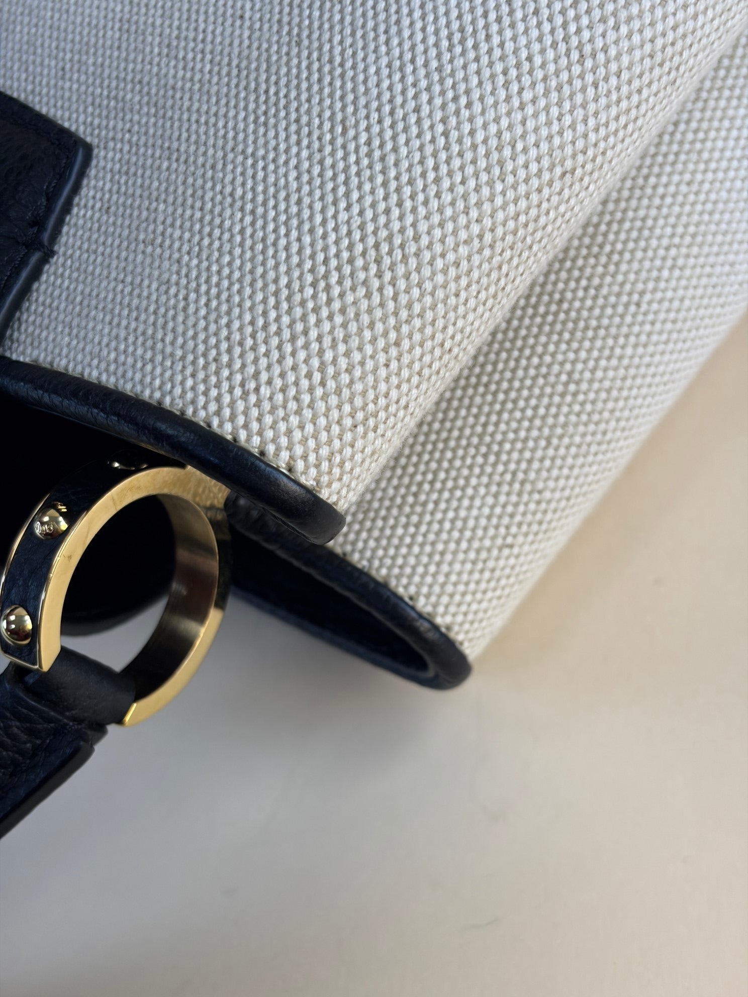 Louis Vuitton Bicolor Taurillon Capucines MM Handbag with Strap