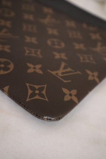 Louis Vuitton Monogram Black Daily Pouch-Pouch-Louis Vuitton-The Closet Egypt