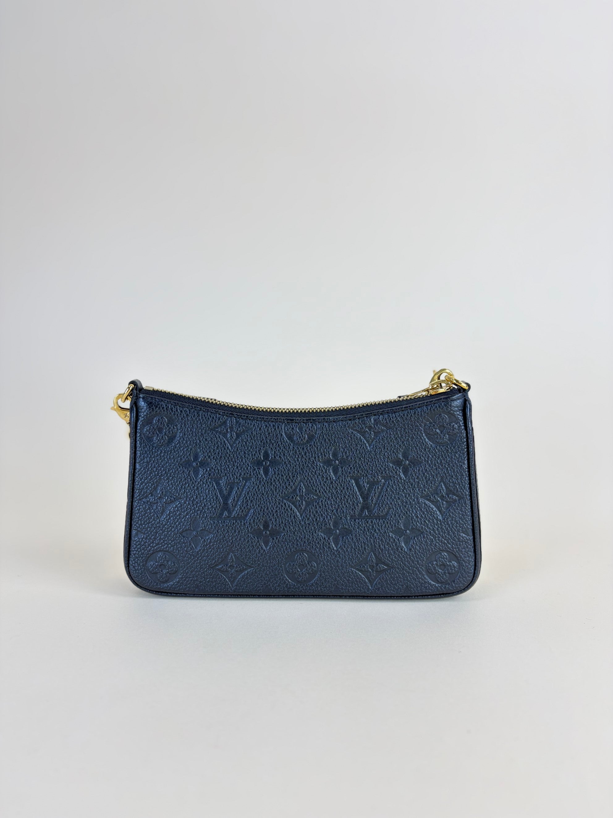Louis Vuitton Black Monogram Empreinte easy pouch on strap