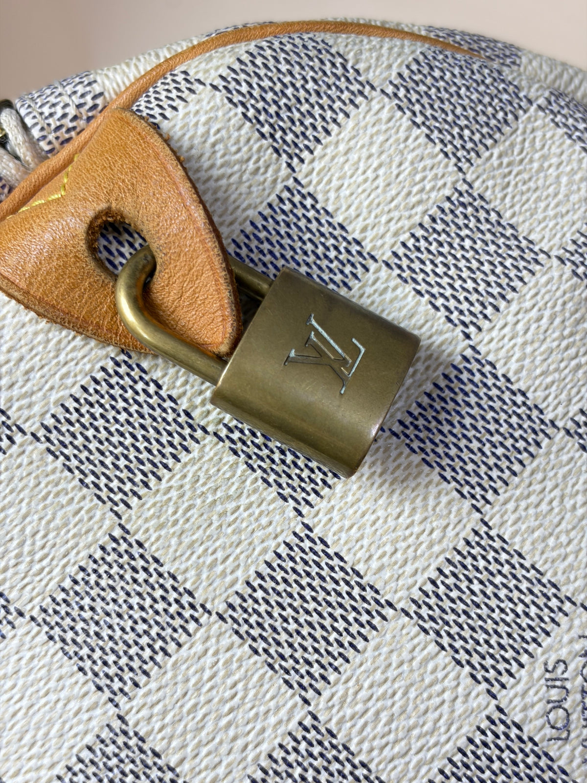 Louis Vuitton Damier Azur Speedy 30 Bag