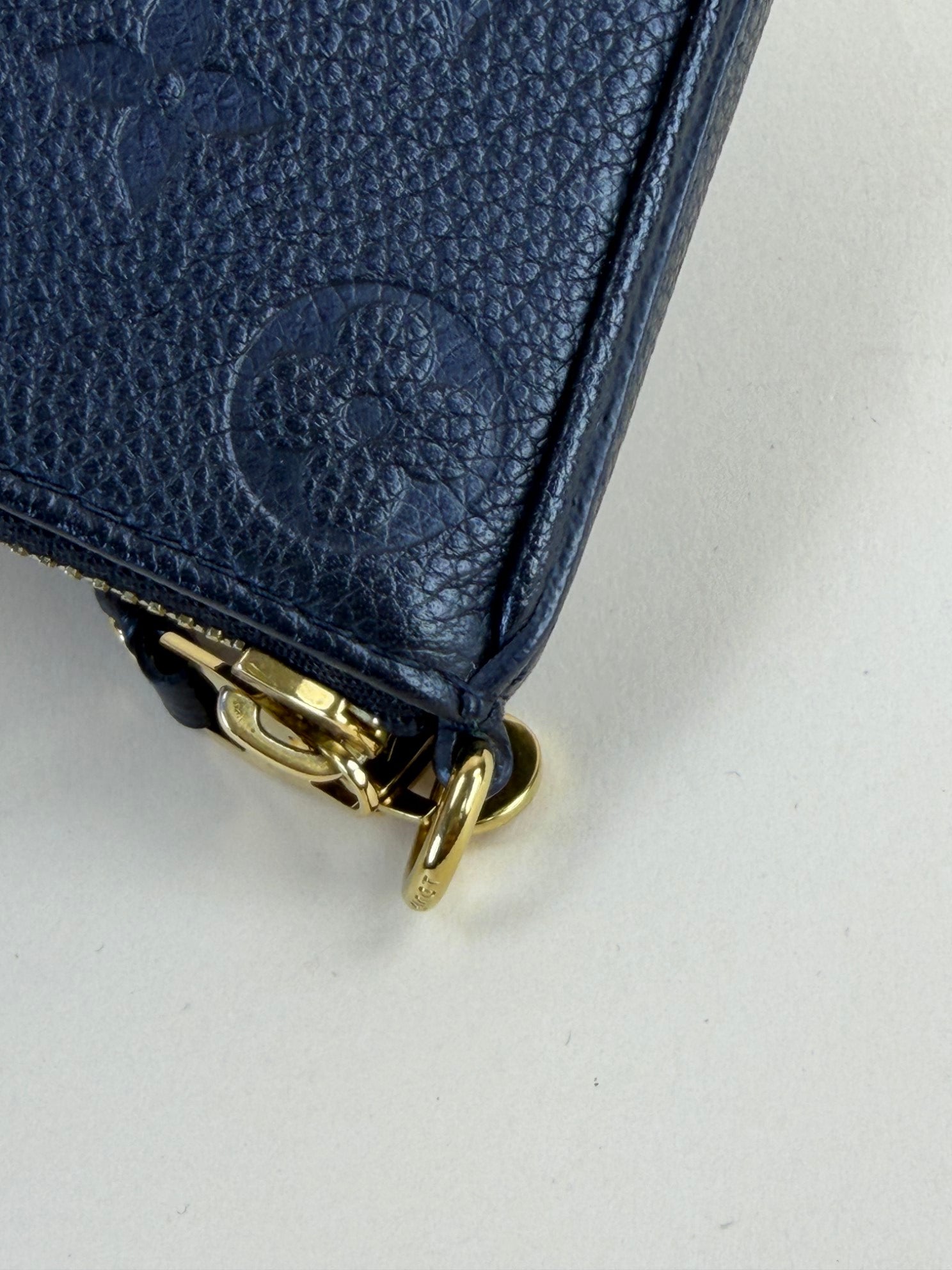 Louis Vuitton Black Monogram Empreinte easy pouch on strap