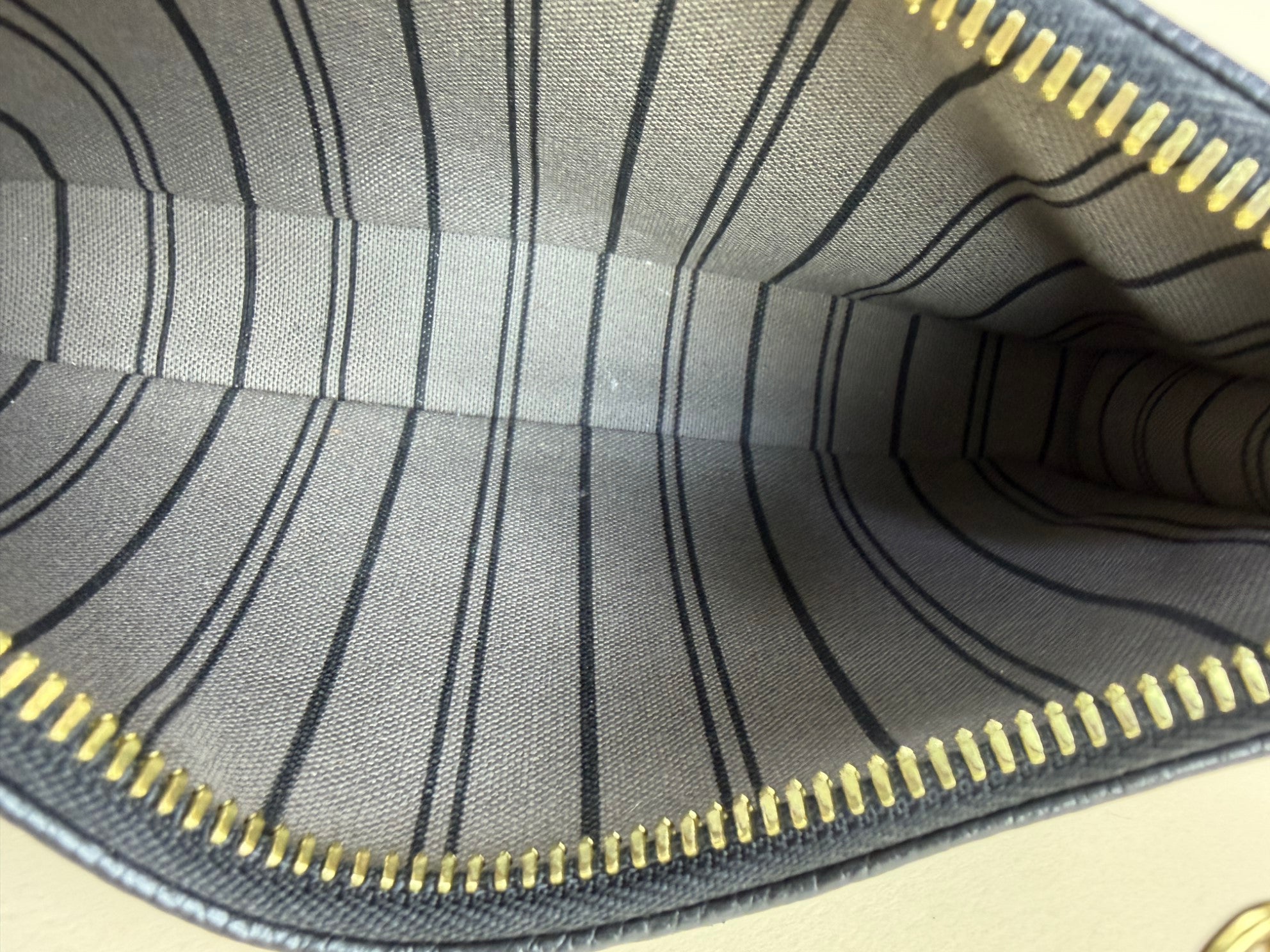 Louis Vuitton Black Monogram Empreinte easy pouch on strap