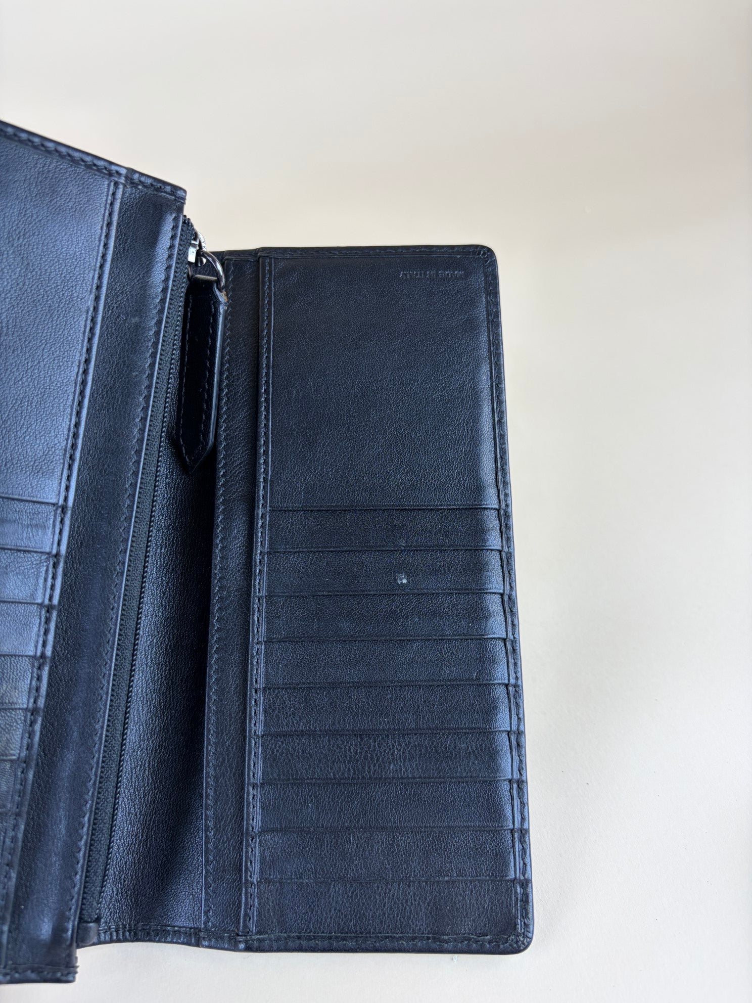 Burberry Haymarket continental wallet black check