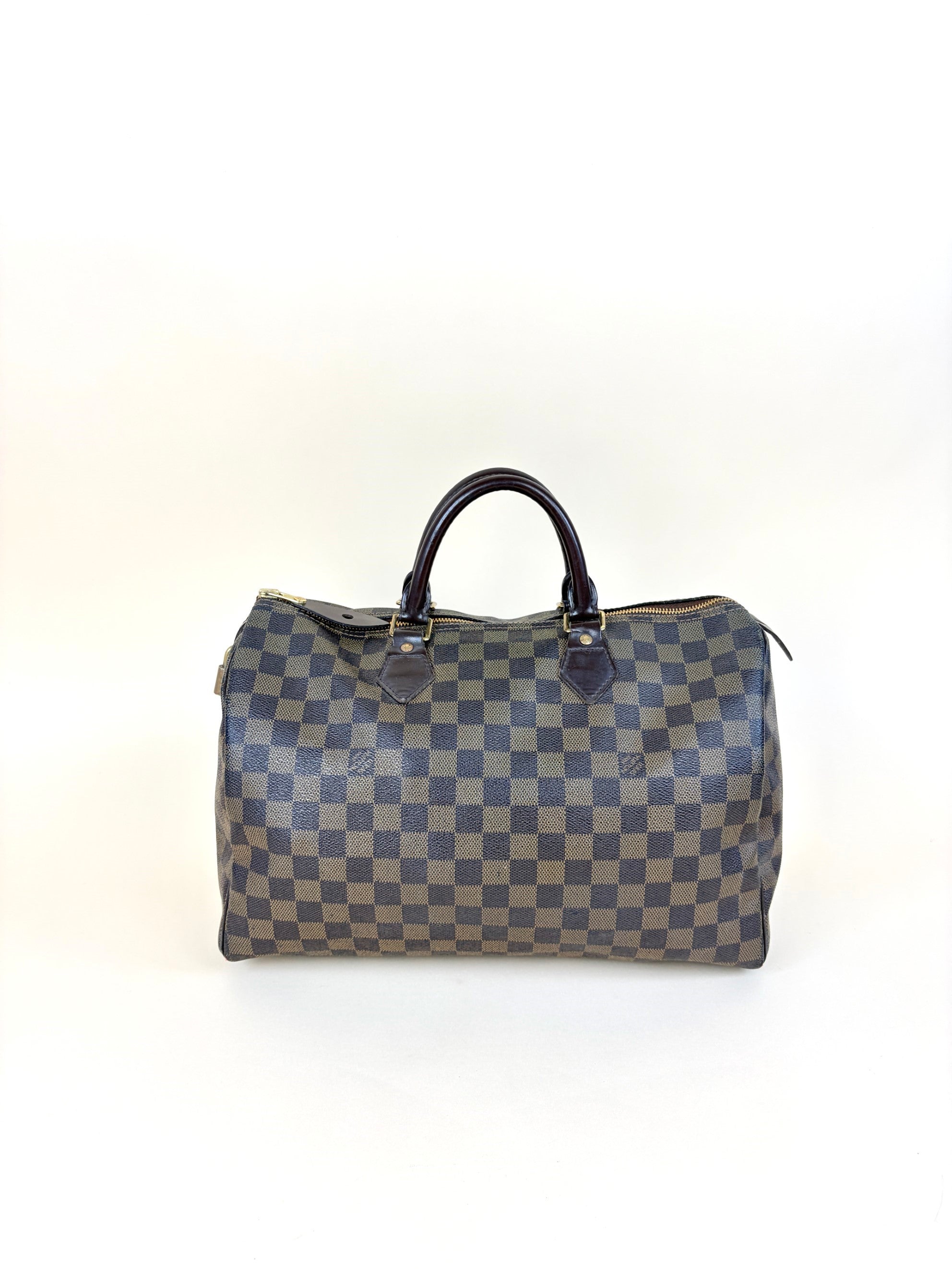 Louis Vuitton Damier Ebene Speedy 35 tote bag