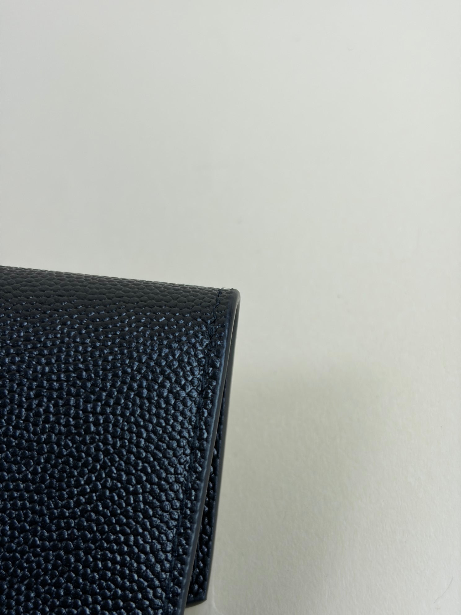 YSL Black Uptown Pouch