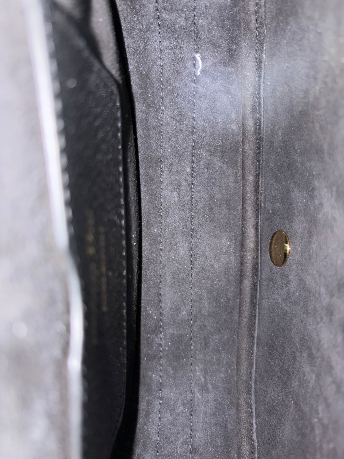 Christian Dior Black grained calfskin Bobby Medium Bag