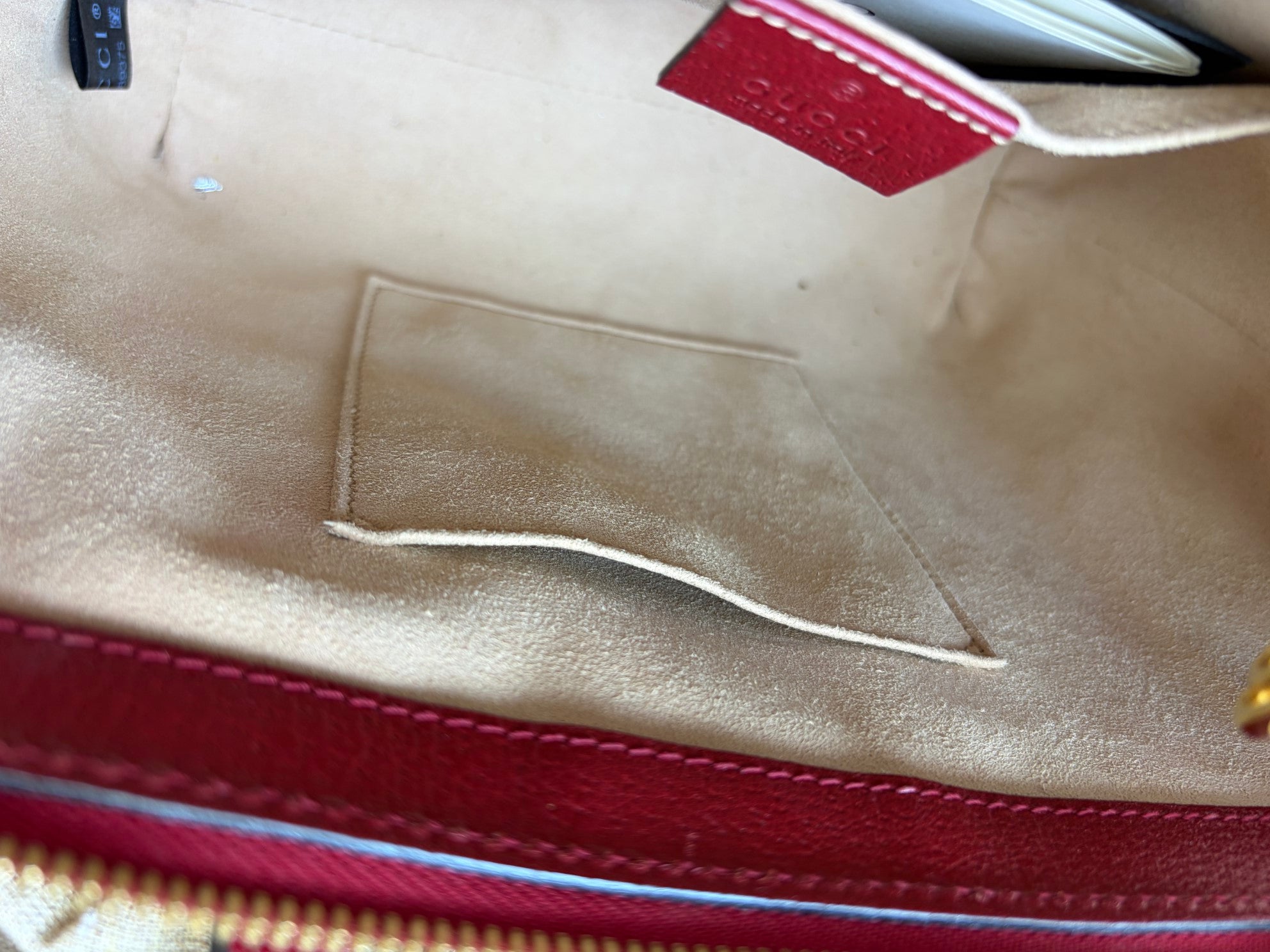 Gucci Ophidia totty bag floral gg red