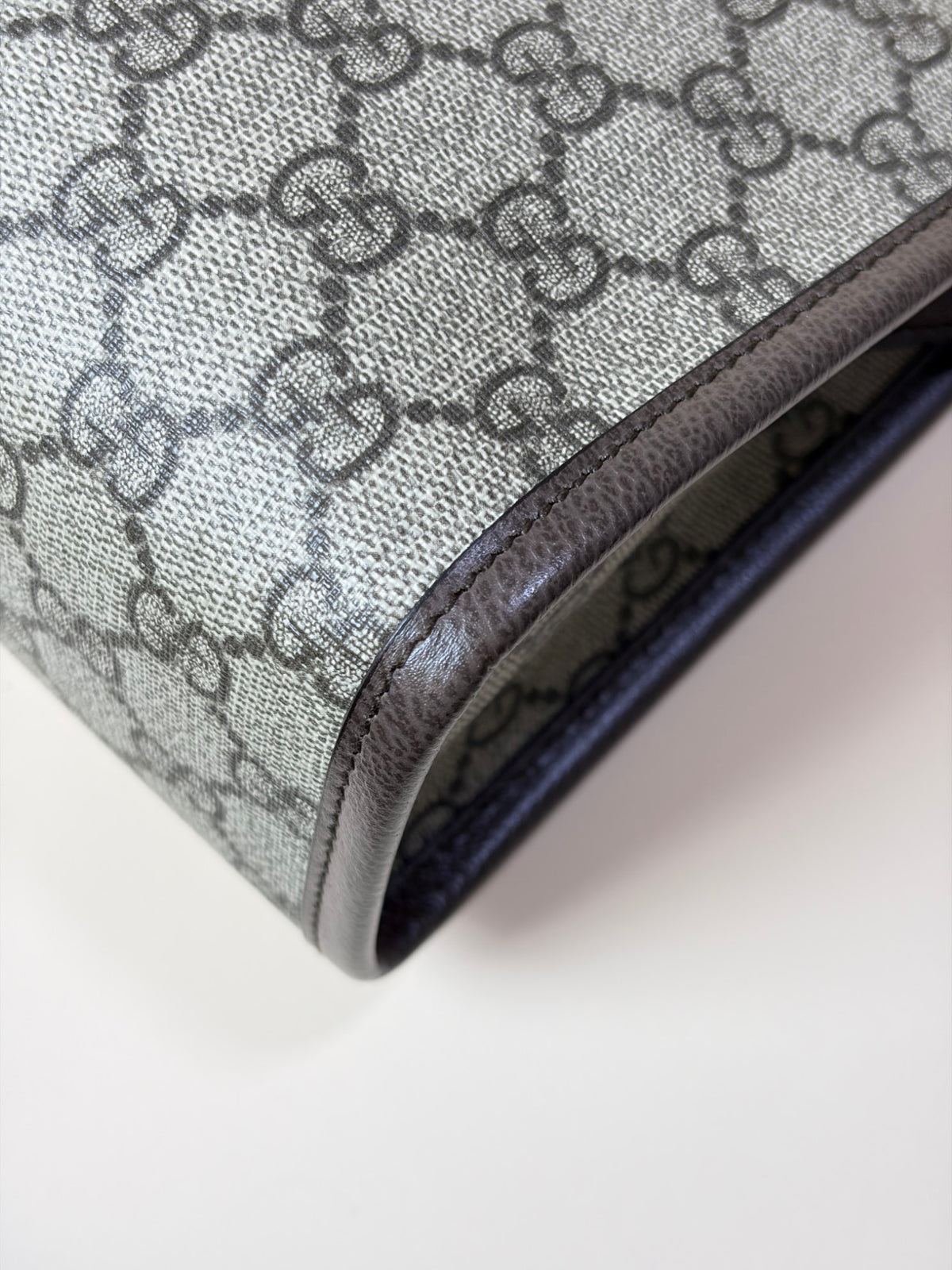 Gucci gg supreme monogram Ophidia toilerty case