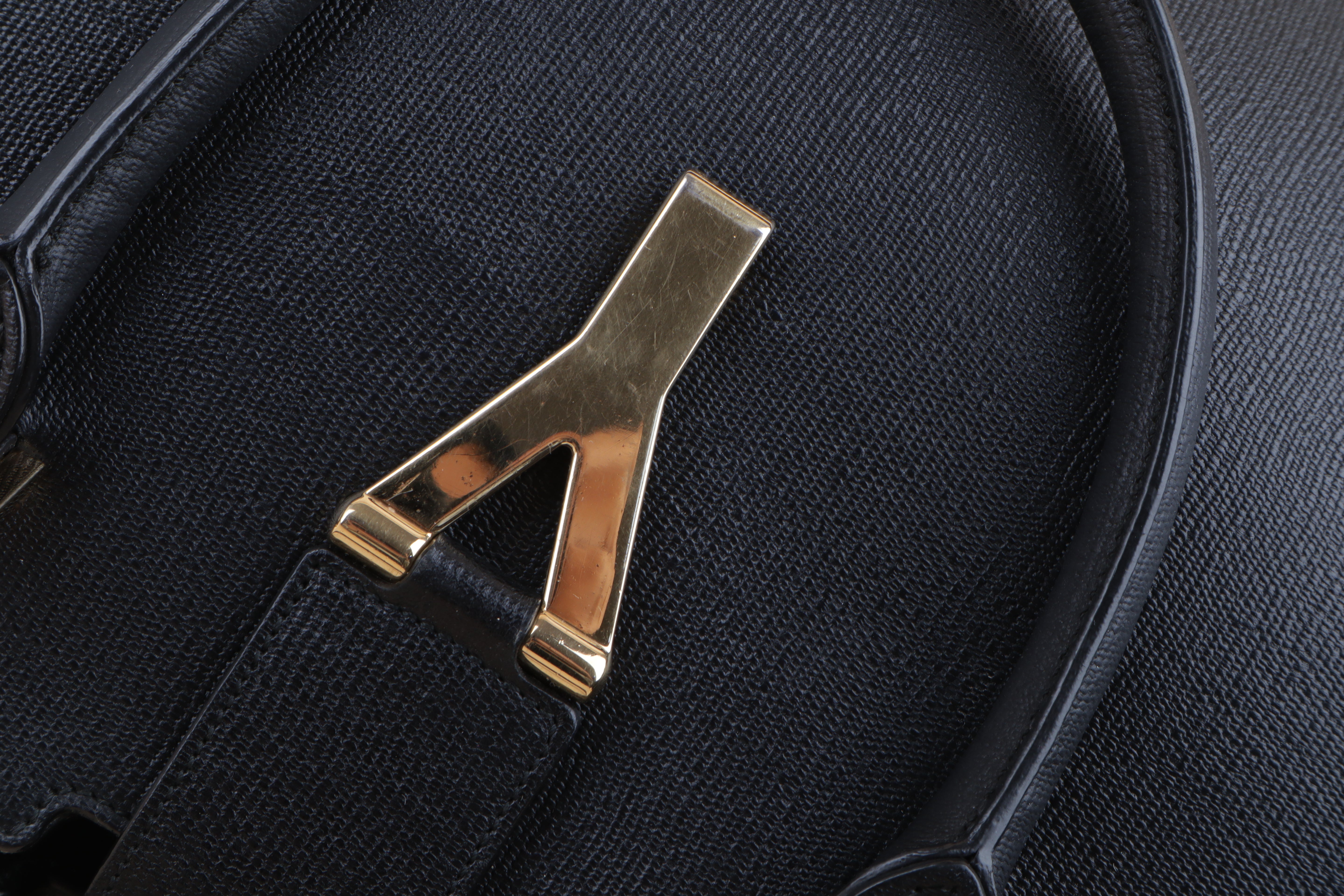 YSL Black Classic Y Cabas Tote Bag Medium Bag