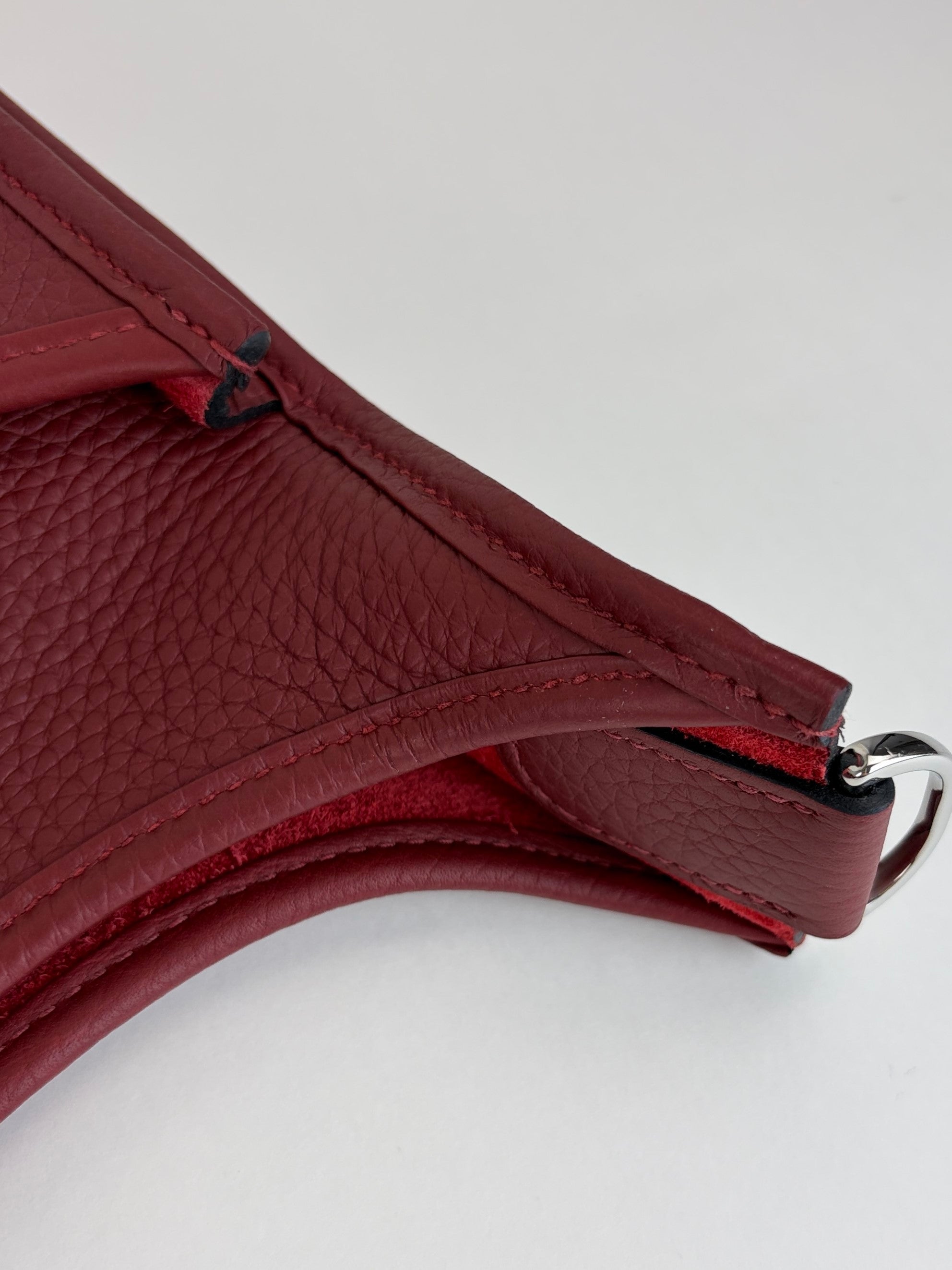 Hermes rouge Taillon Clemence Evelyne 29
