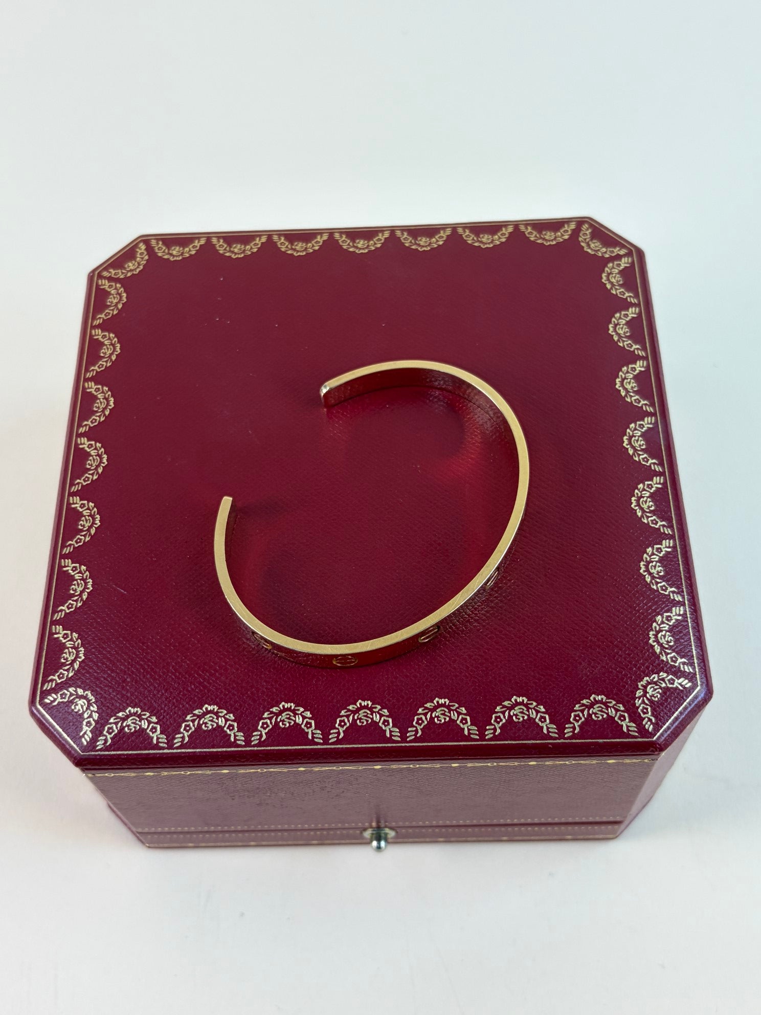 Cartier Love cuff open bracelet classic model