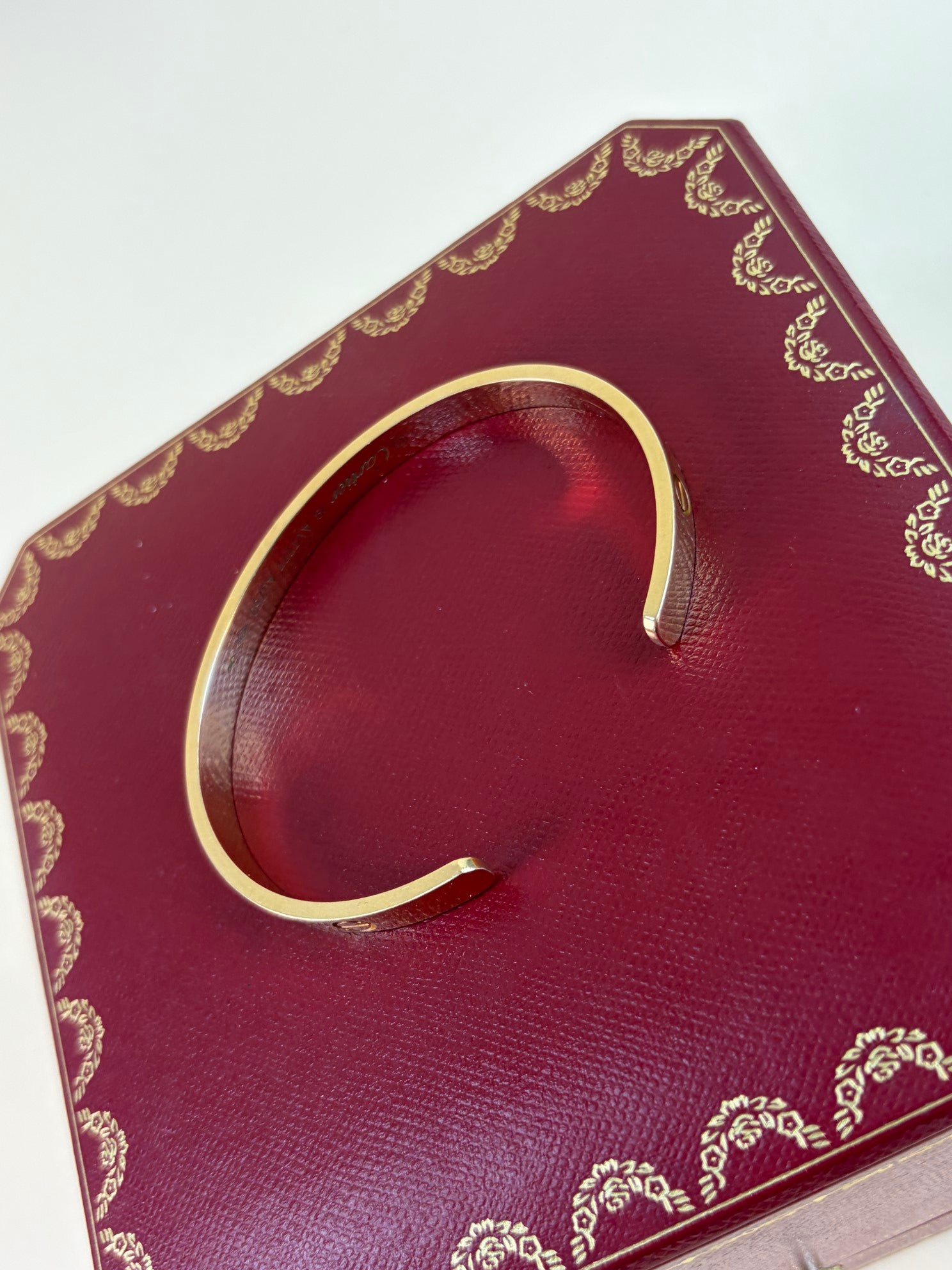 Cartier Love cuff open bracelet classic model