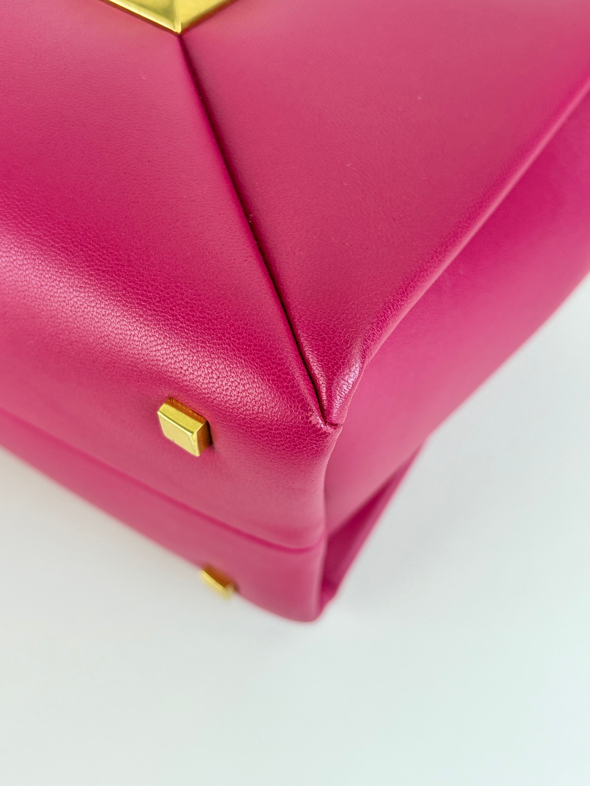 Valentino one stud small top handle hot pink