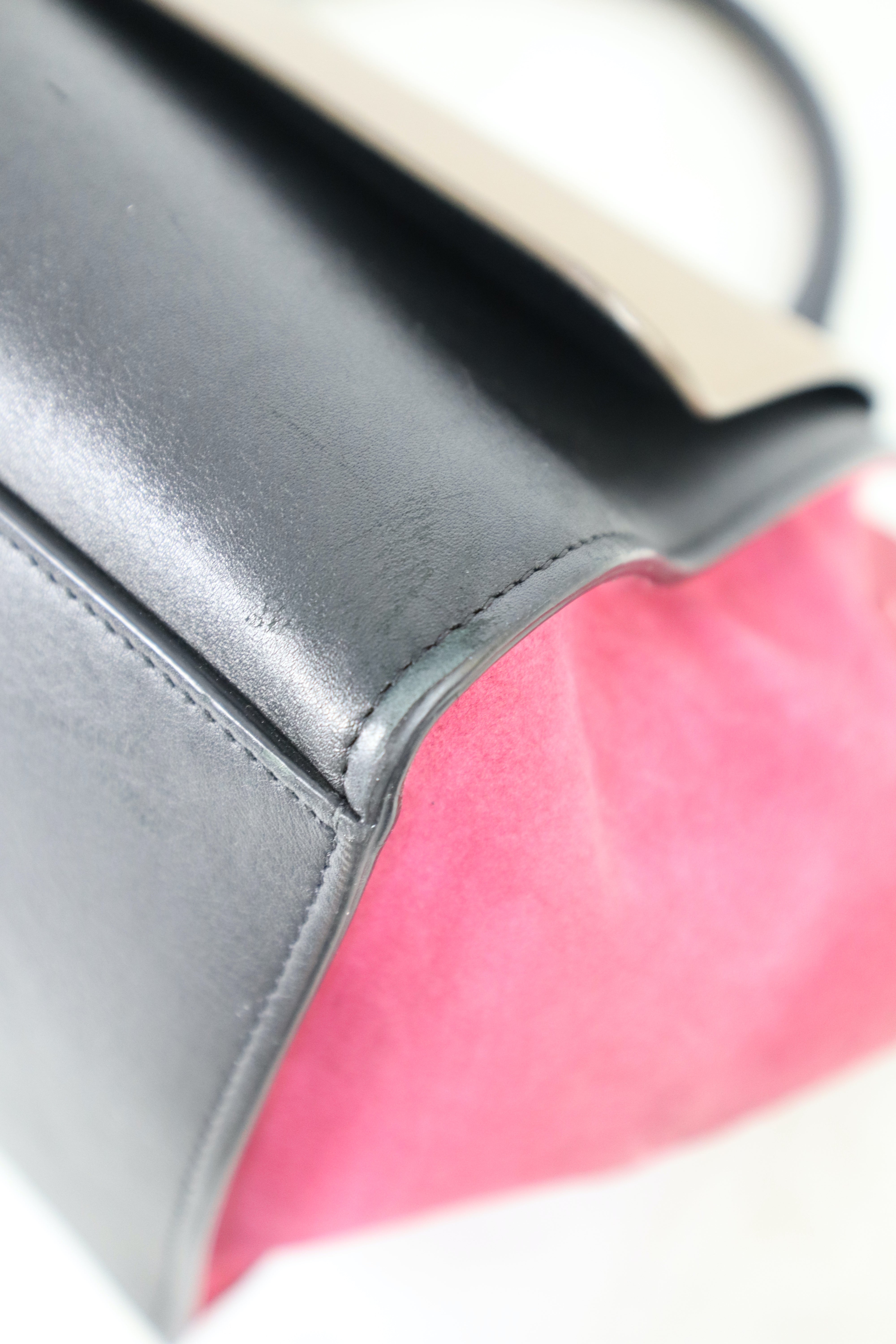 Celine Tricolor Trapeze Shoulder Bag
