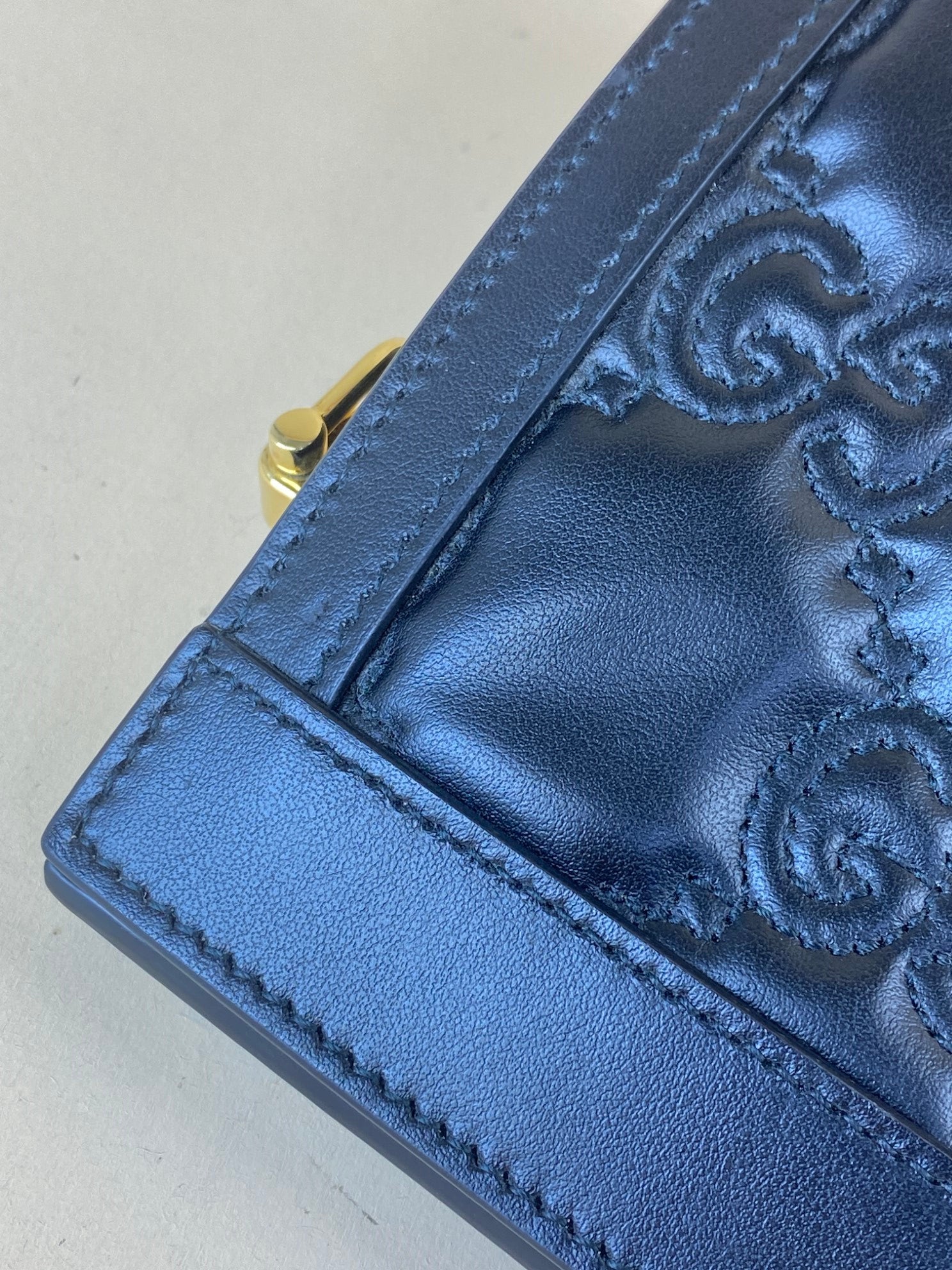 Gucci Black GG Matelasse Small Clutch Bag-Clutch Bag-Gucci-The Closet Egypt