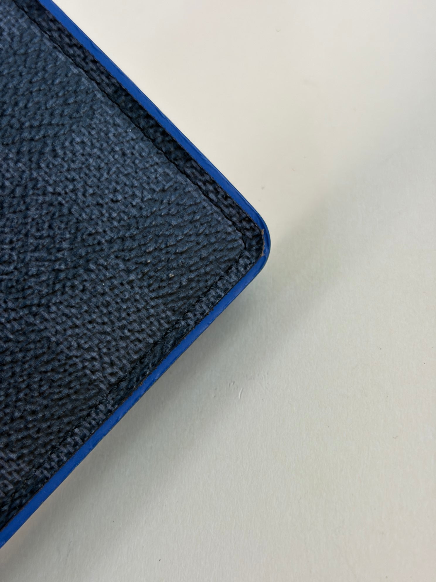 Louis Vuitton damier graphite blue multiple wallet