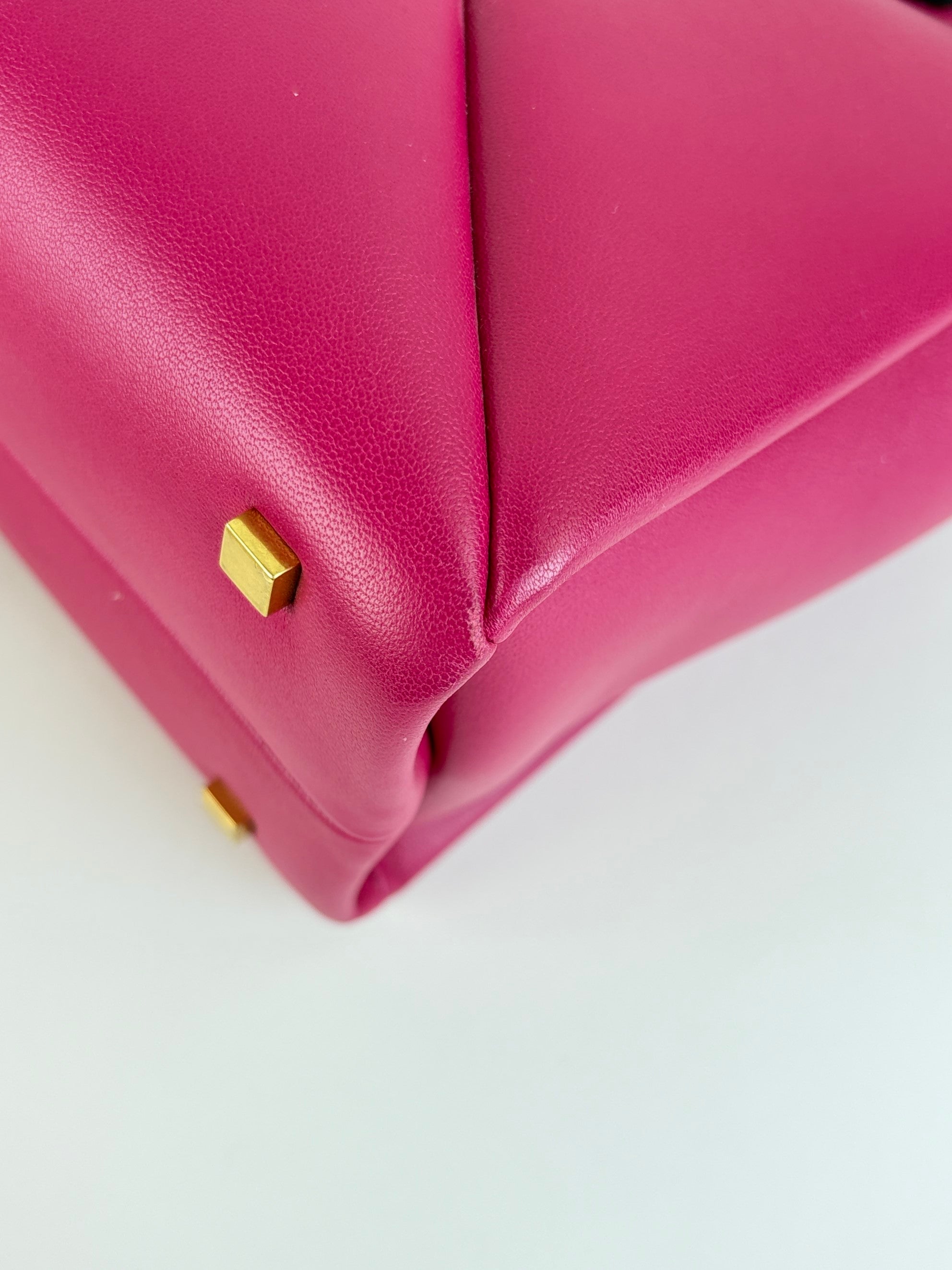 Valentino one stud small top handle hot pink