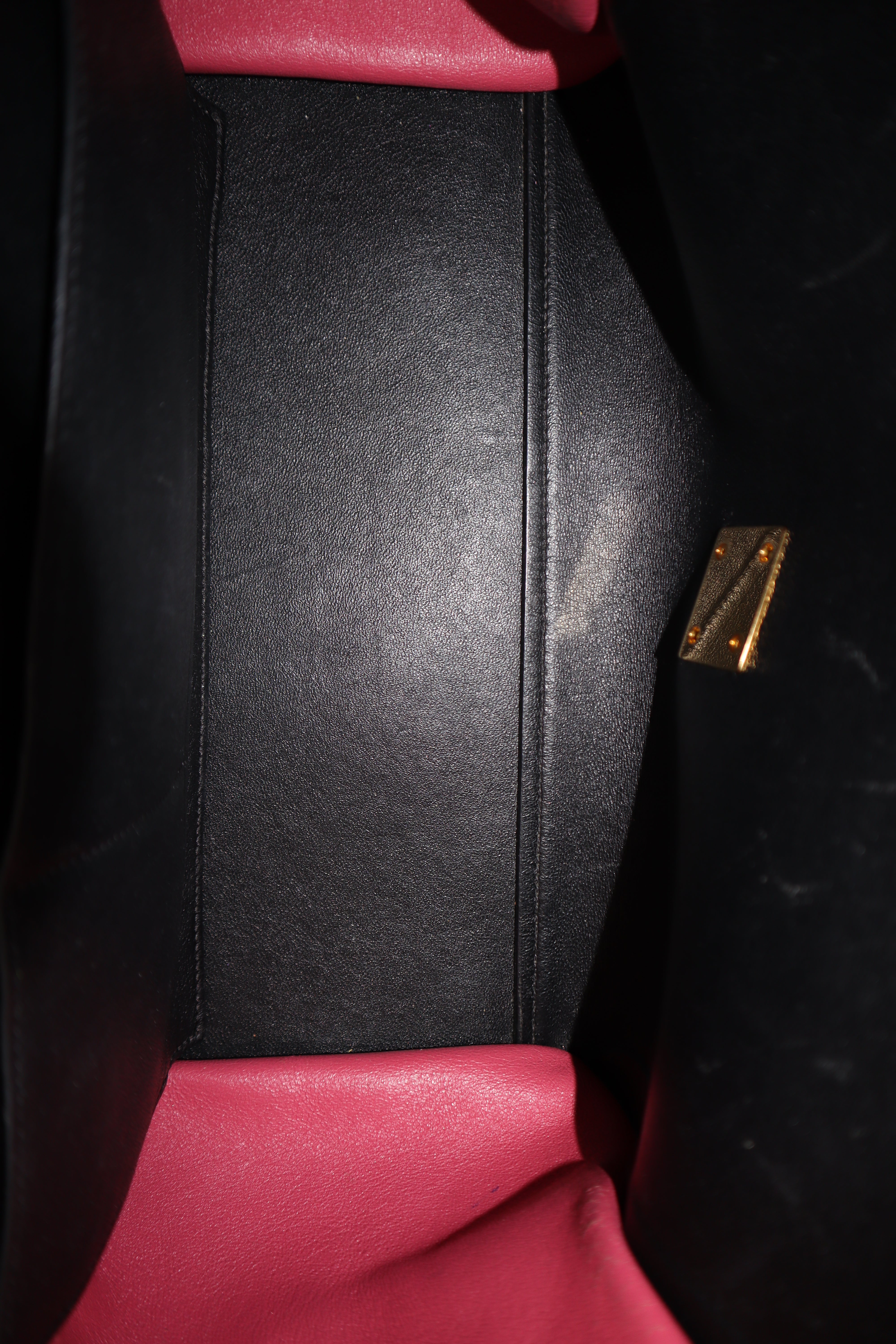 Celine Tricolor Trapeze Shoulder Bag