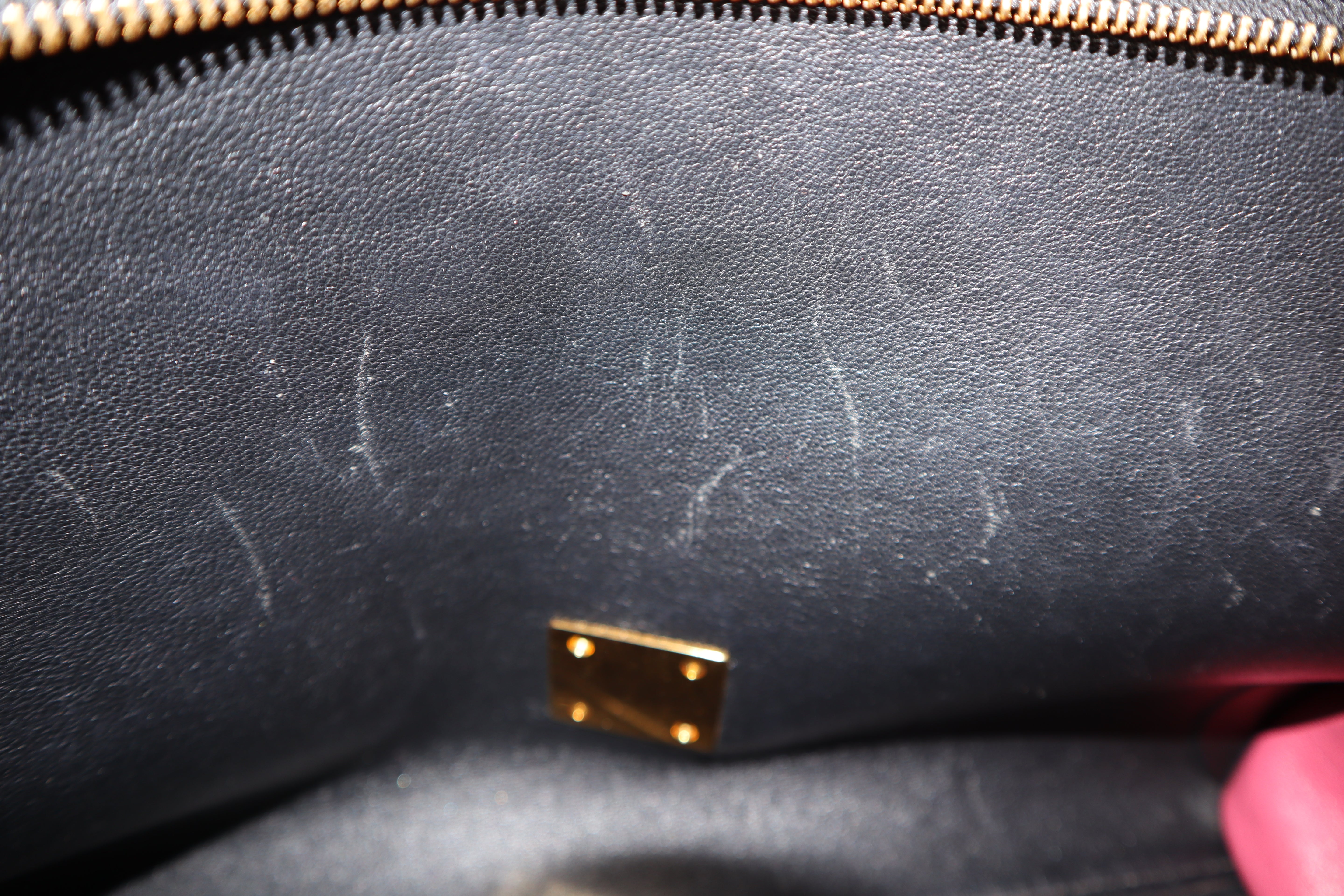 Celine Tricolor Trapeze Shoulder Bag