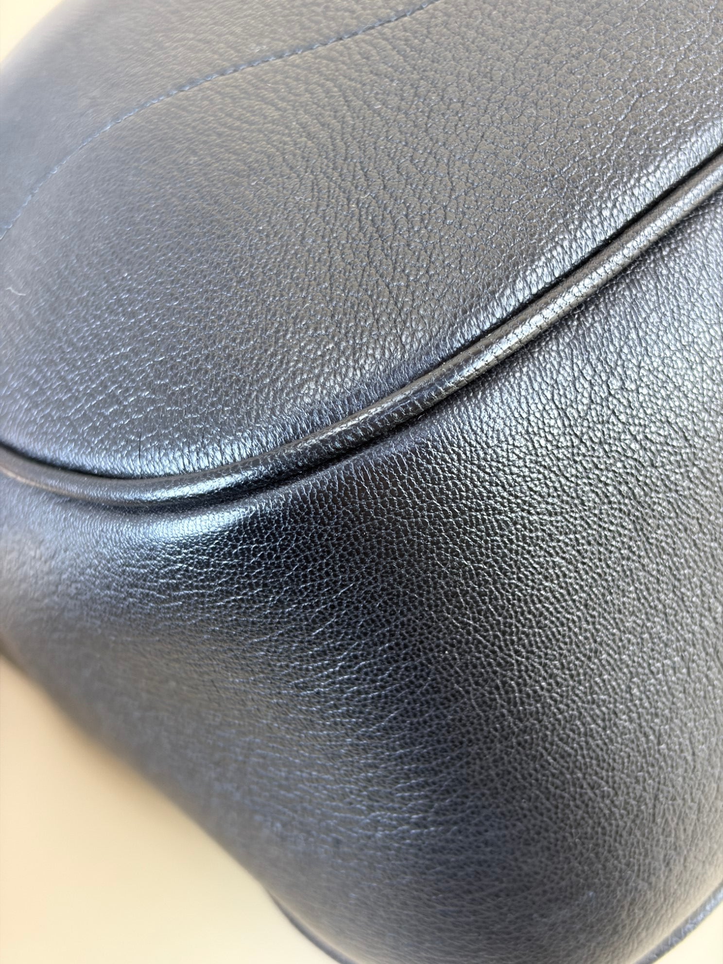 Gucci goat skin black large Aphrodite shoulder bag