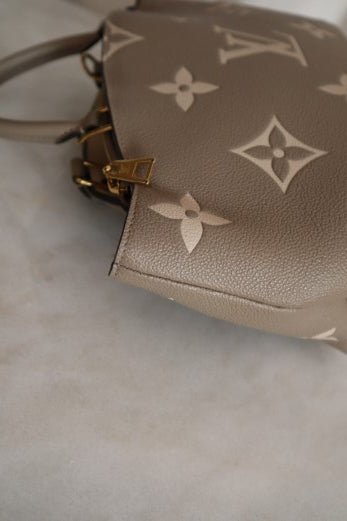 Louis Vuitton Bicolor Monogram Empreinte Petit Palais Tote Bag-handbag-Louis Vuitton-The Closet Egypt