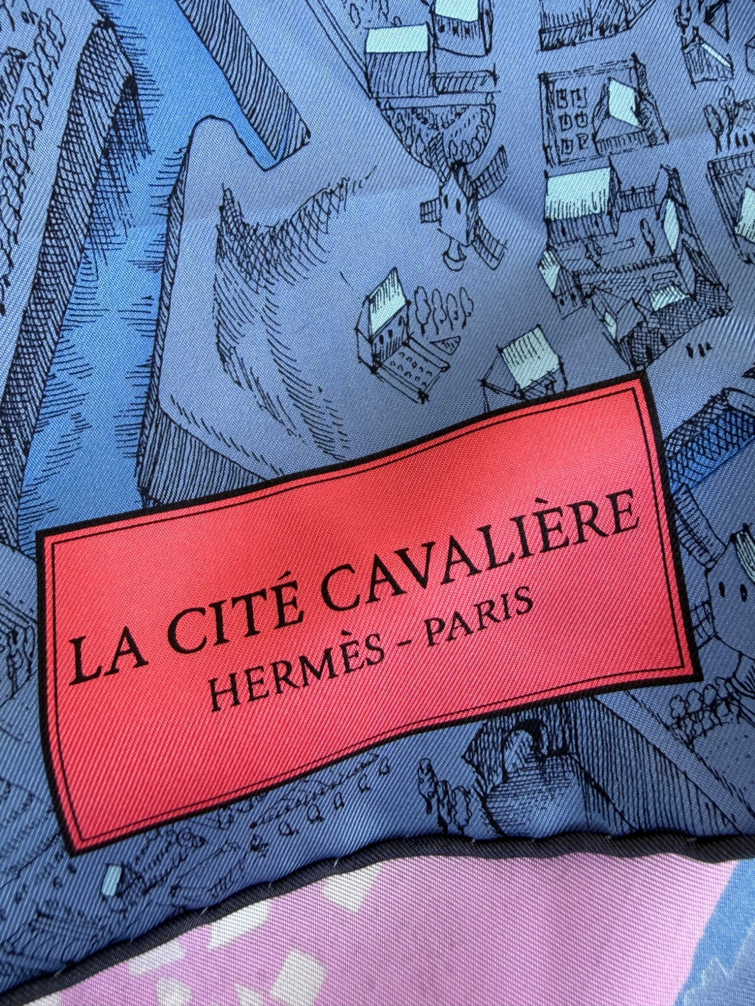 HERMES LE CITE CAVALIERE SCARF