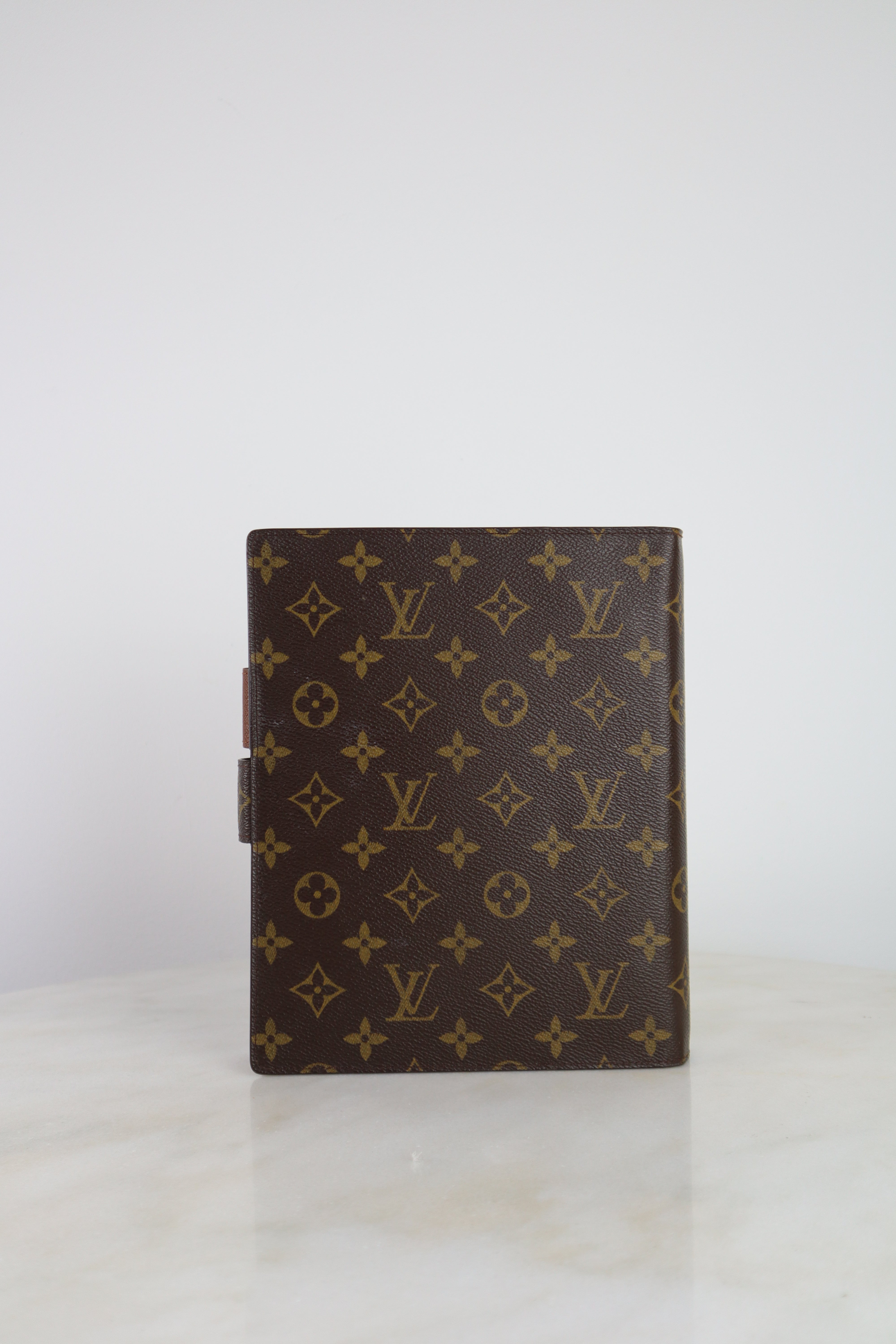 Louis Vuitton Monogram Large Note Book Ring GM Agenda Cover