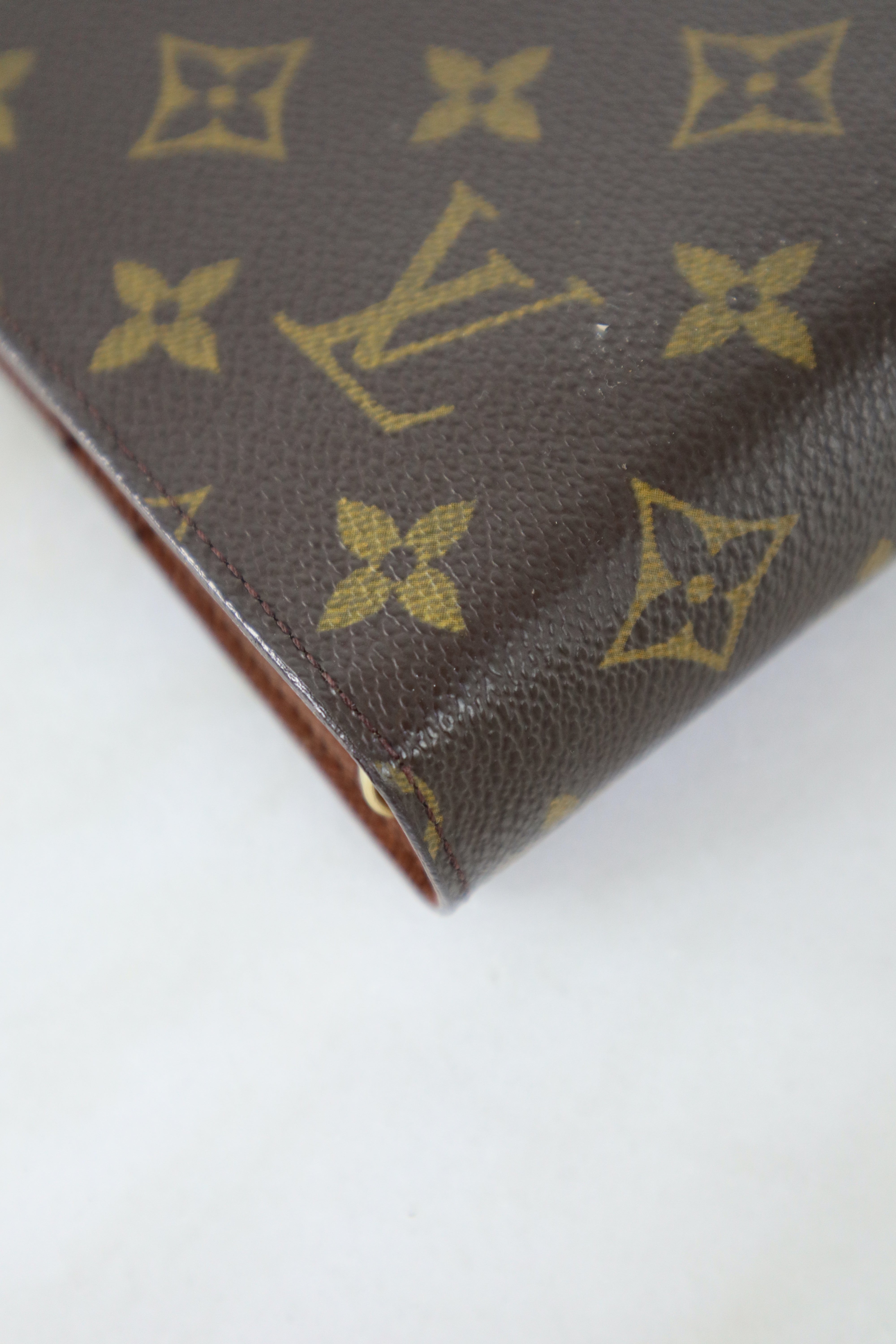 Louis Vuitton Monogram Large Note Book Ring GM Agenda Cover