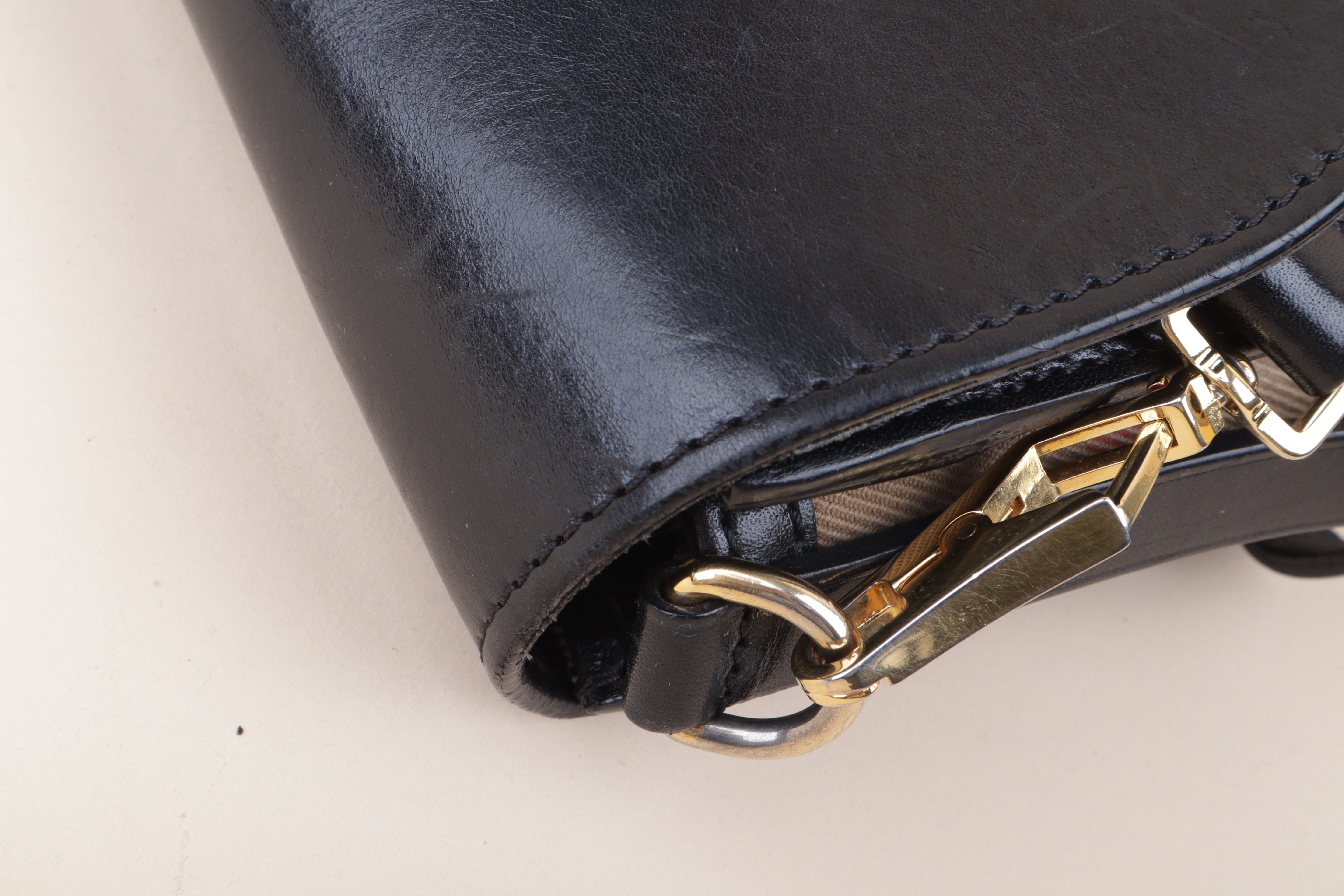 Burberry House Check Bridle Crossbody Abbott Bag