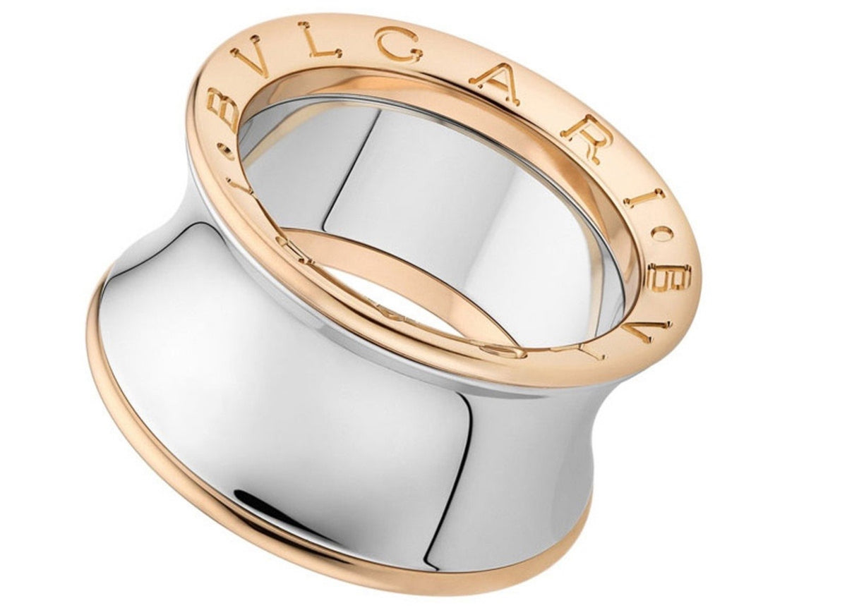 Bvlgari 18K rose Gold & steel anish kapoor B. Zero