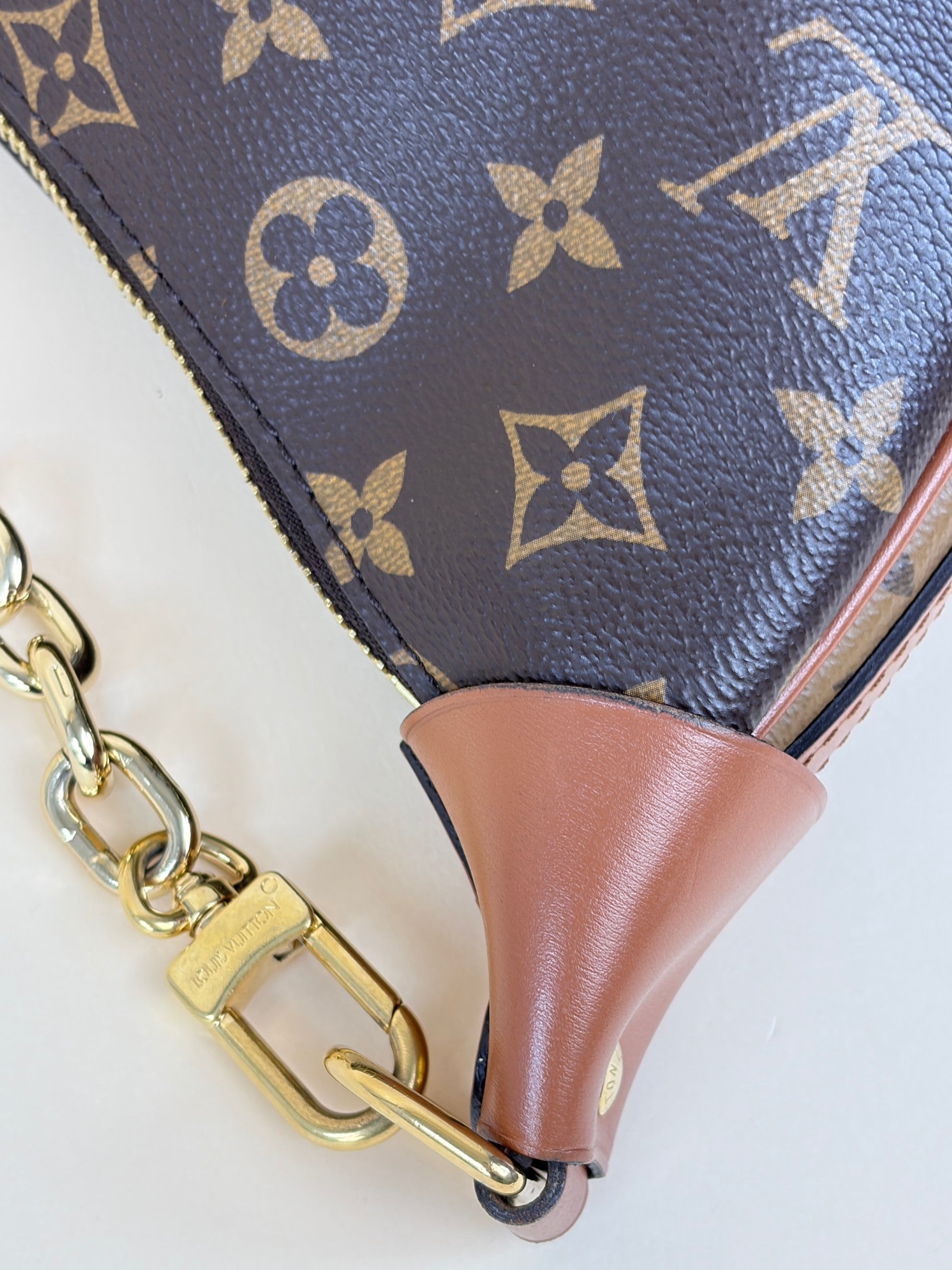 Louis Vuitton Monogram Reverse Loop Hobo Bag