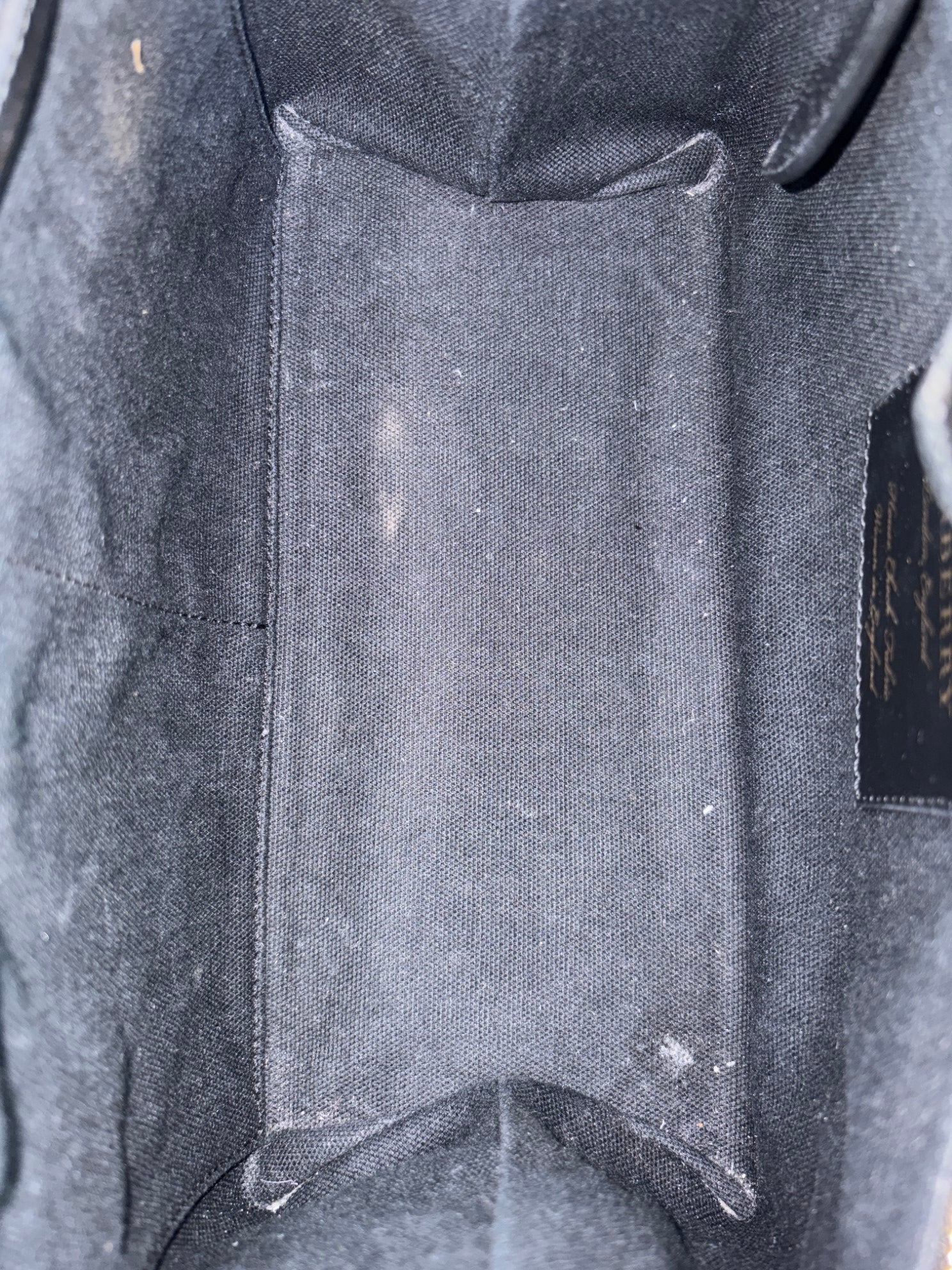 Burberry black Banner small tote Bag