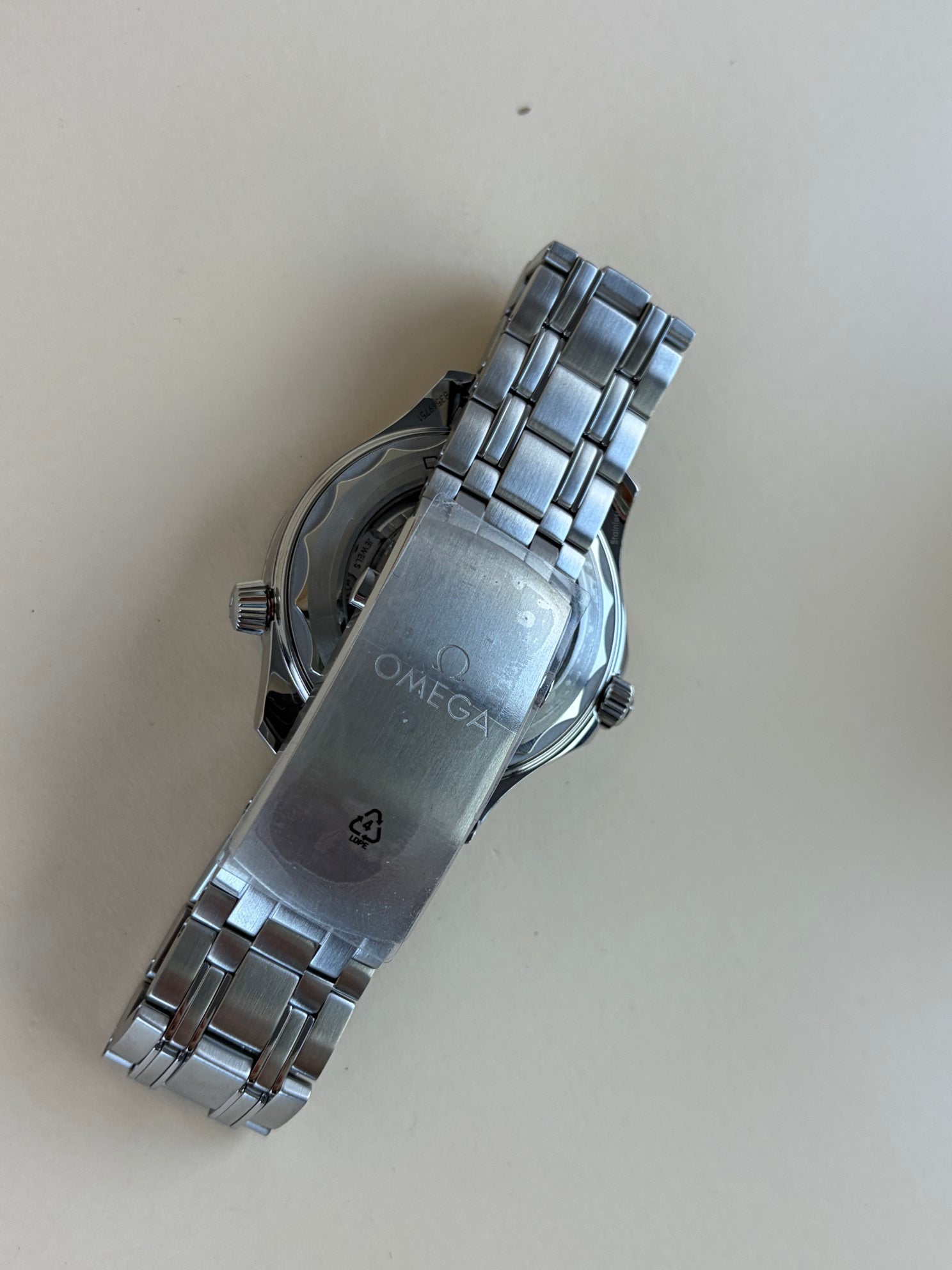 Omega Ted On Steel Master Diver 300m Watch