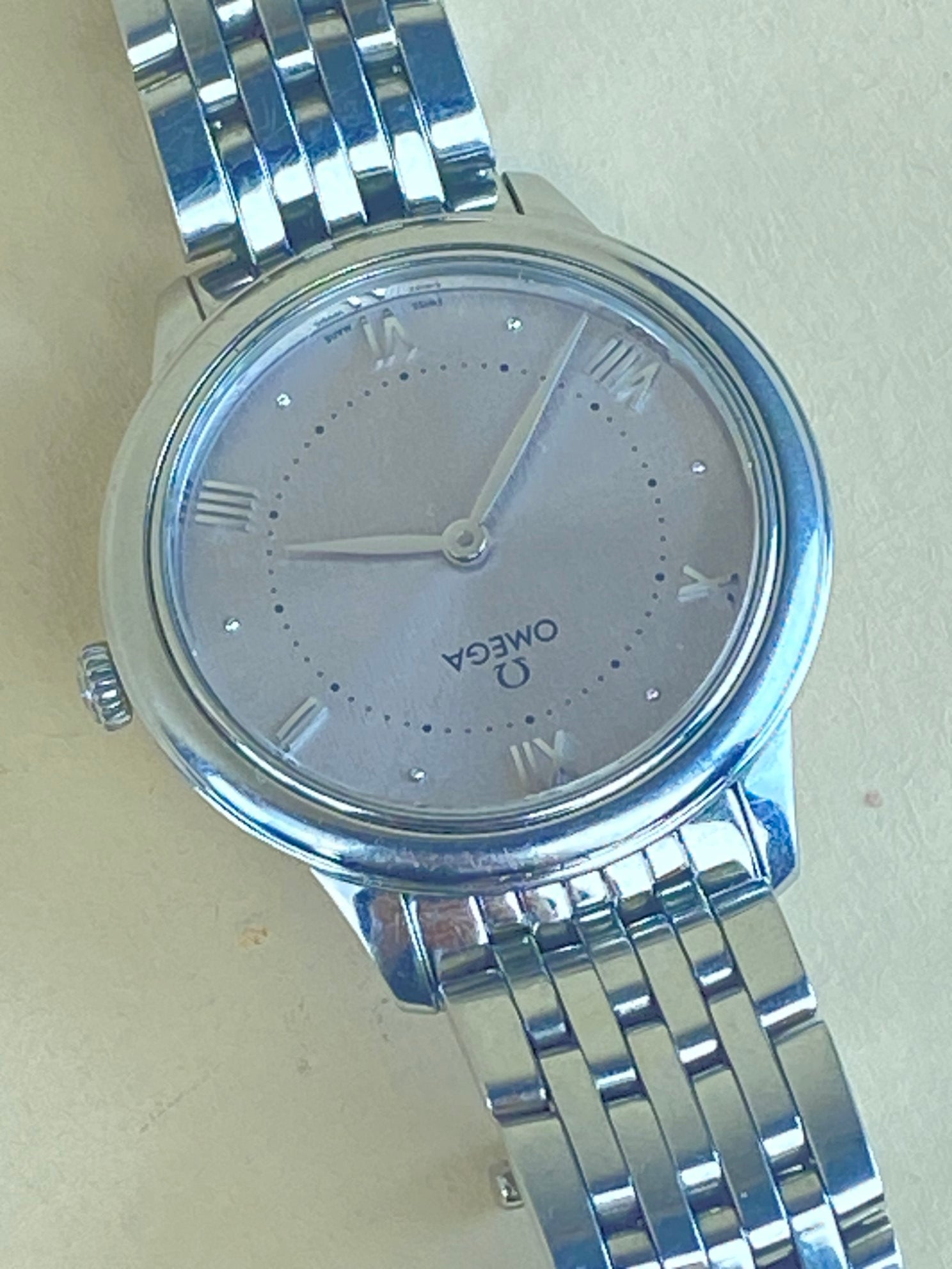 Omega De Ville Prestige Steel on Steel 30mm Watch