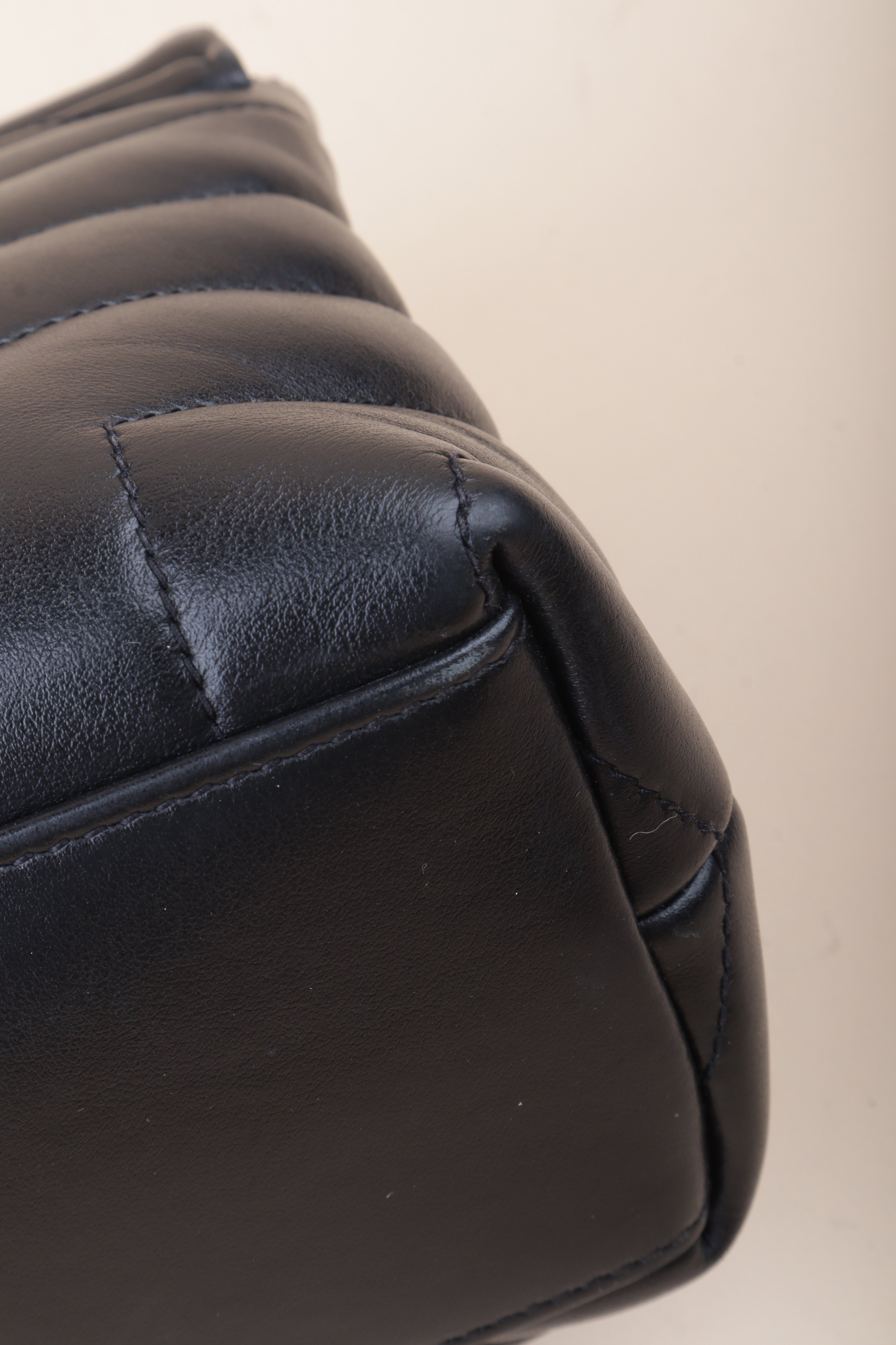 YSL Black Loulou Small Crossbody Bag