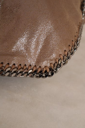 Stella Mccartney Cafe Falabella Shiny Bag W/ 3 Chain-handbag-Stella Mccartney-The Closet Egypt