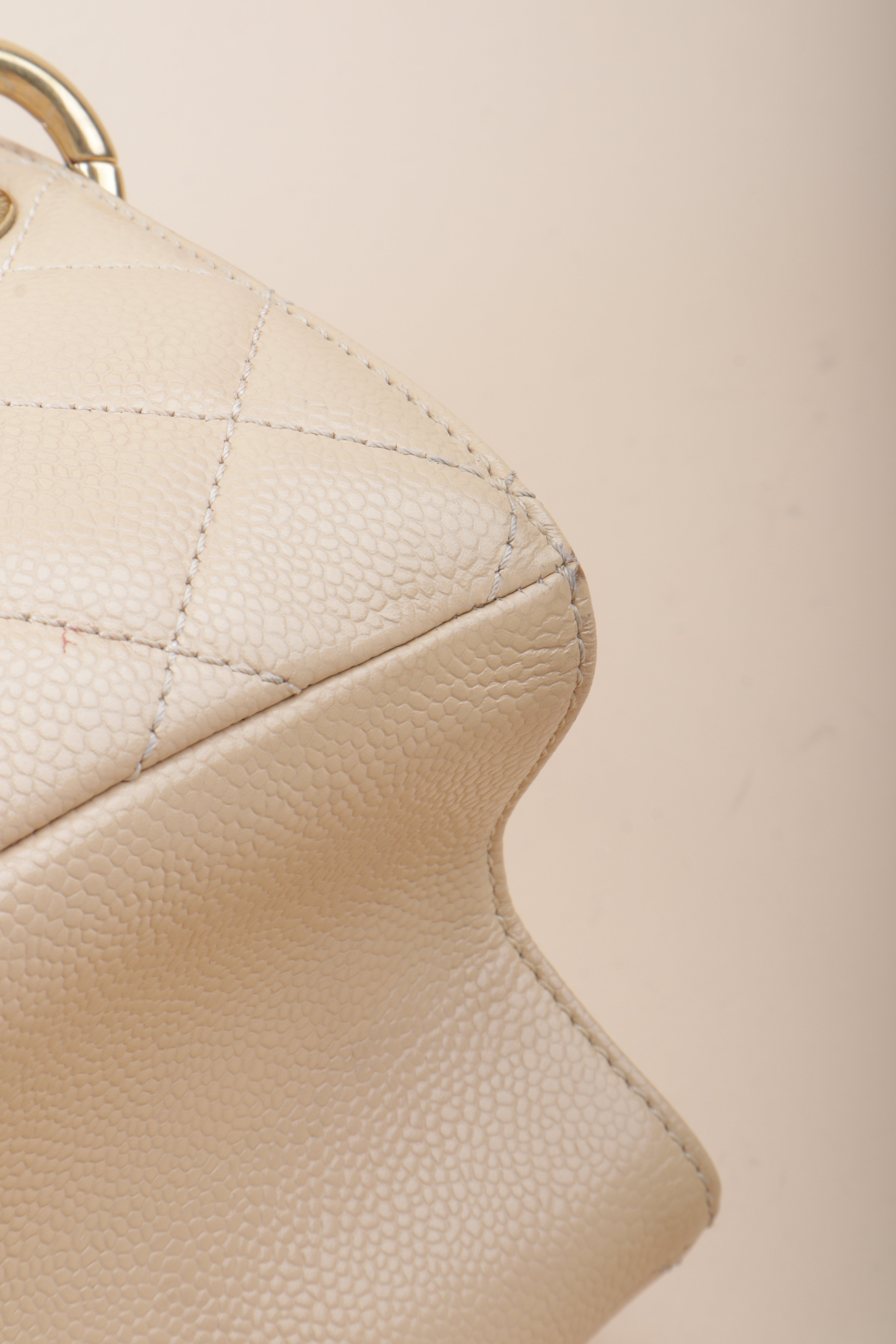 Chanel Beige GST Quilted Tote Bag