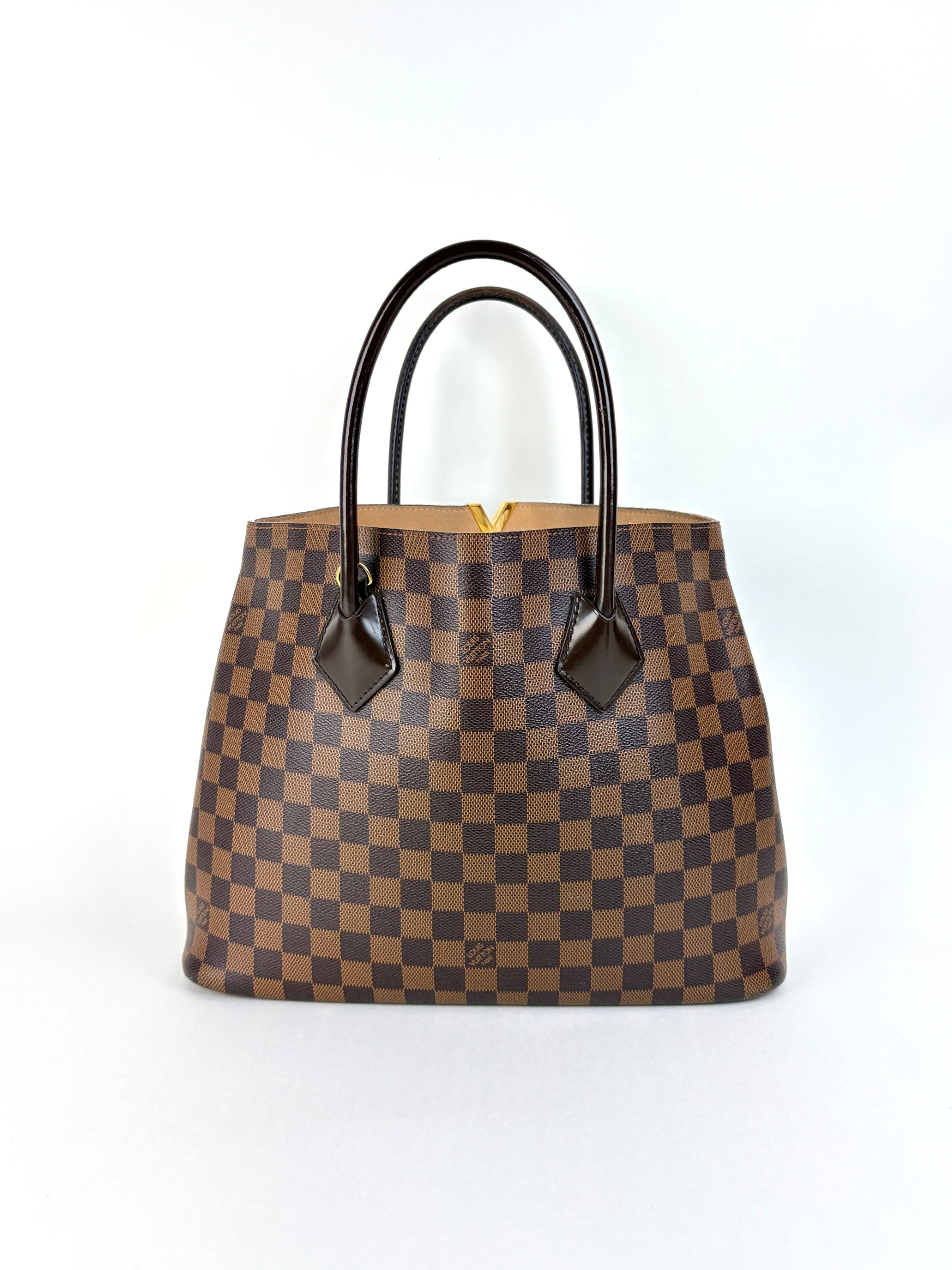louis Vuitton Damier Ebene Kensington tote bag