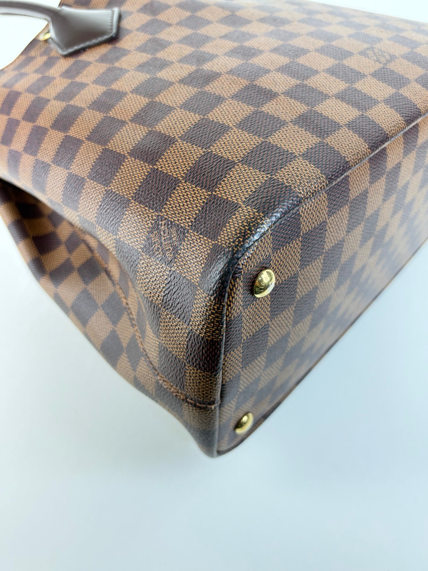 louis Vuitton Damier Ebene Kensington tote bag