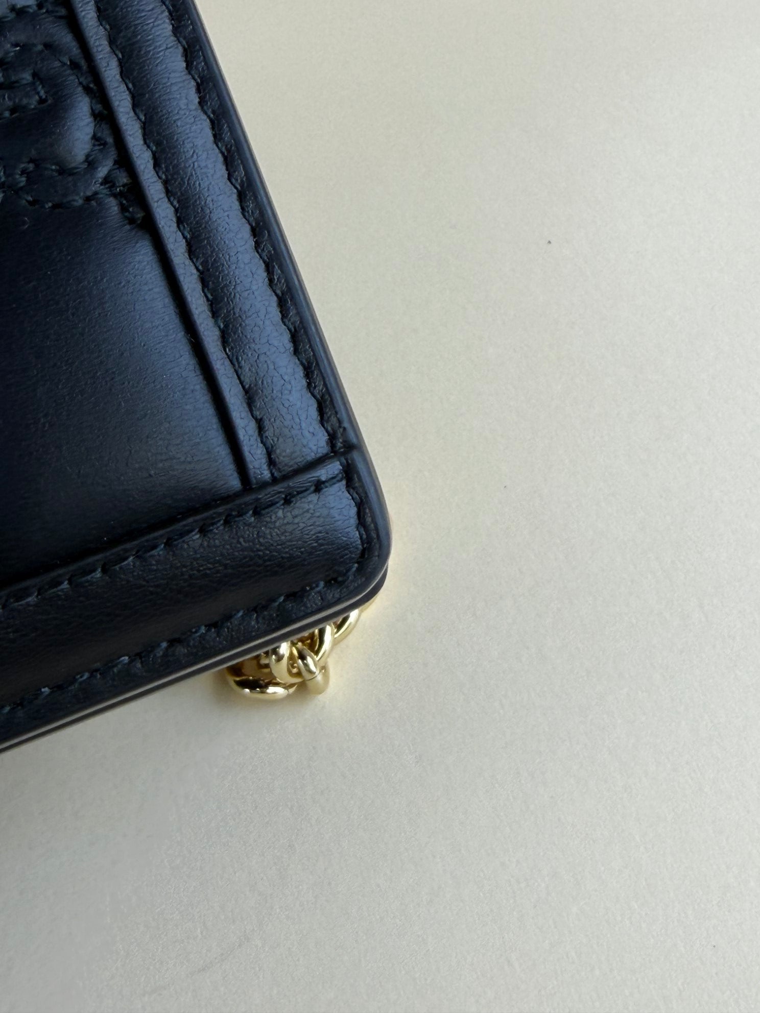 Gucci Black GG Matelasse Bag with Chains