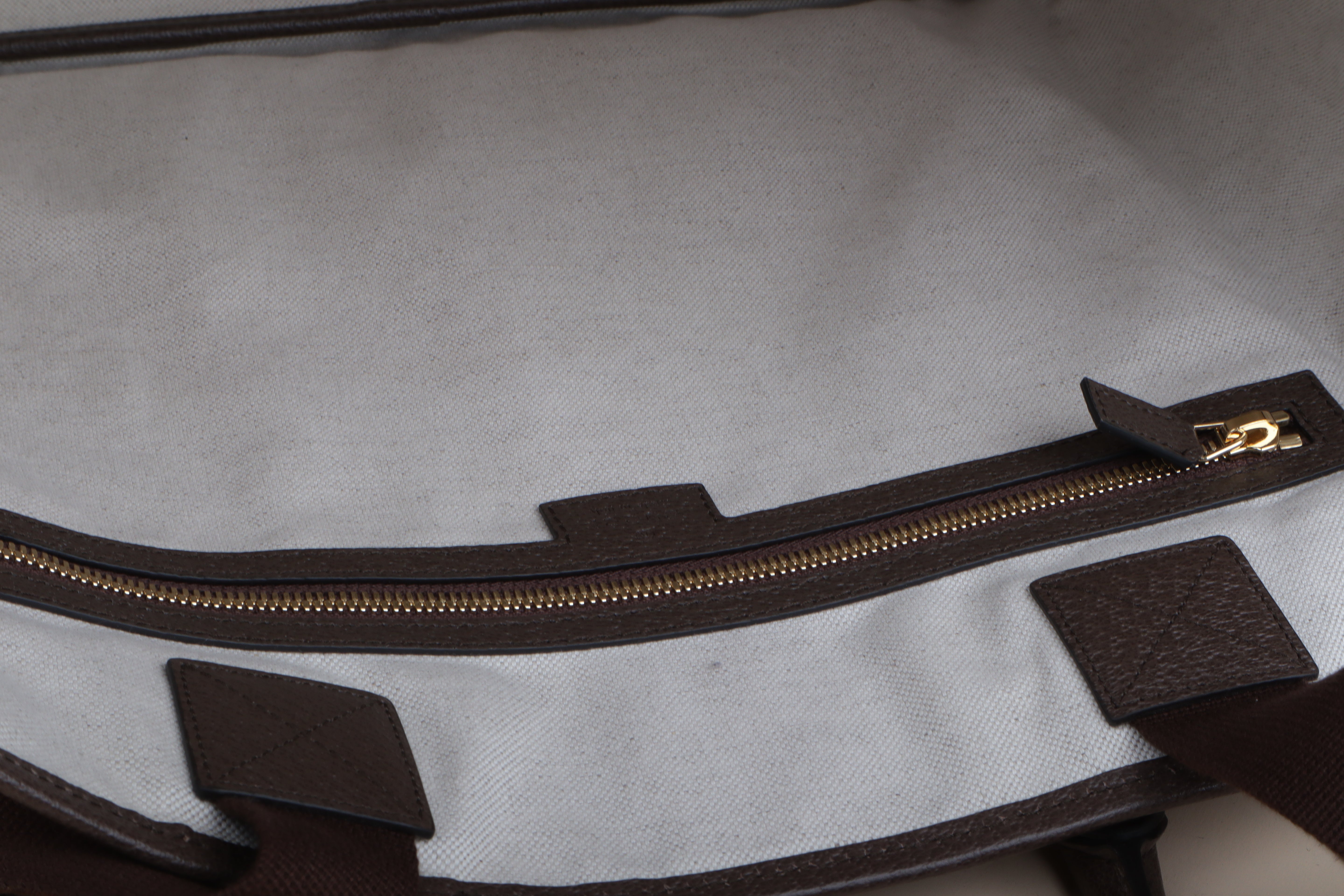 Gucci Brown GG Jumbo Shopping Ophidia Bag