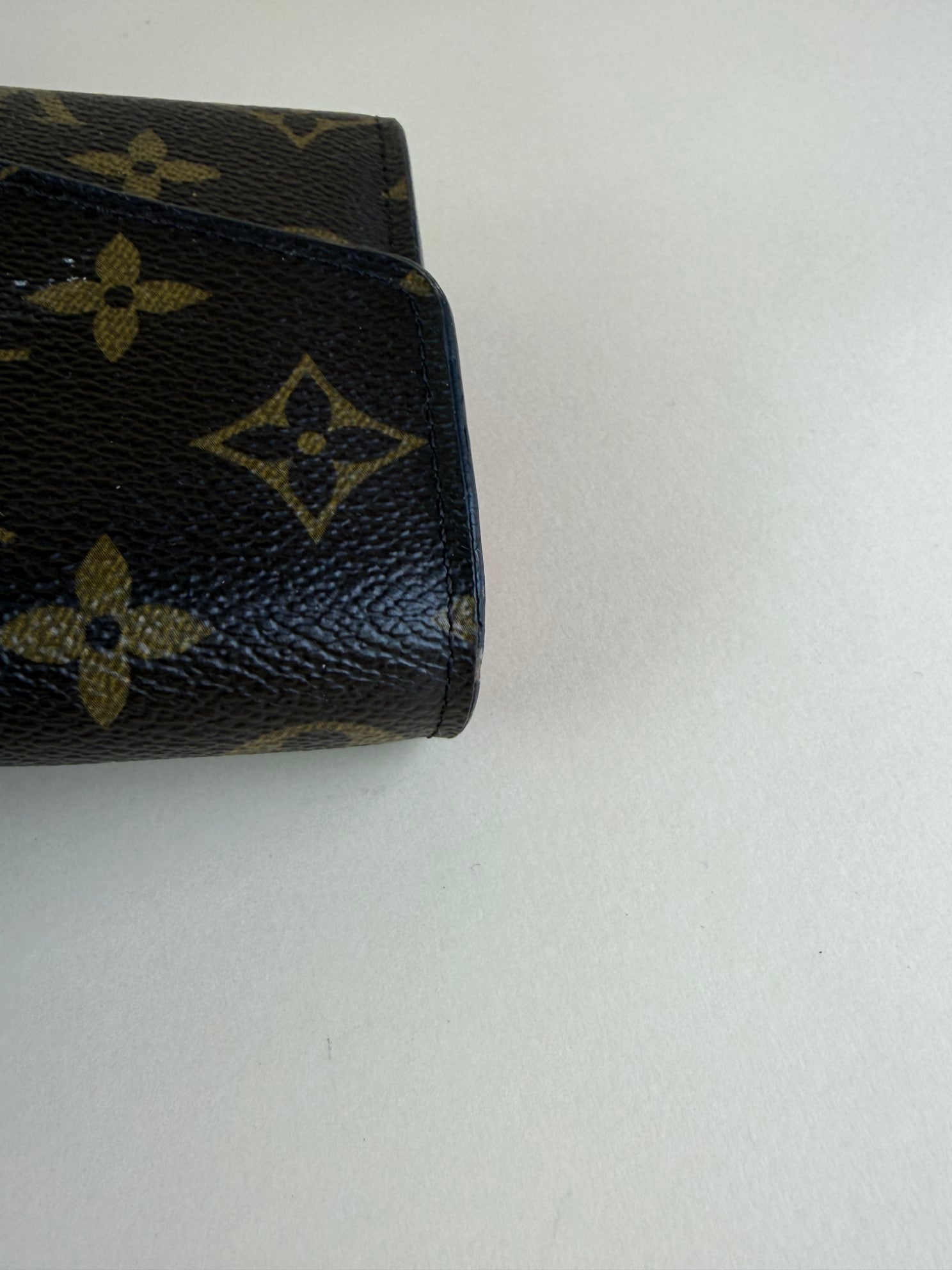 Louis Vuitton Monogram Sarah Flap Long Wallet